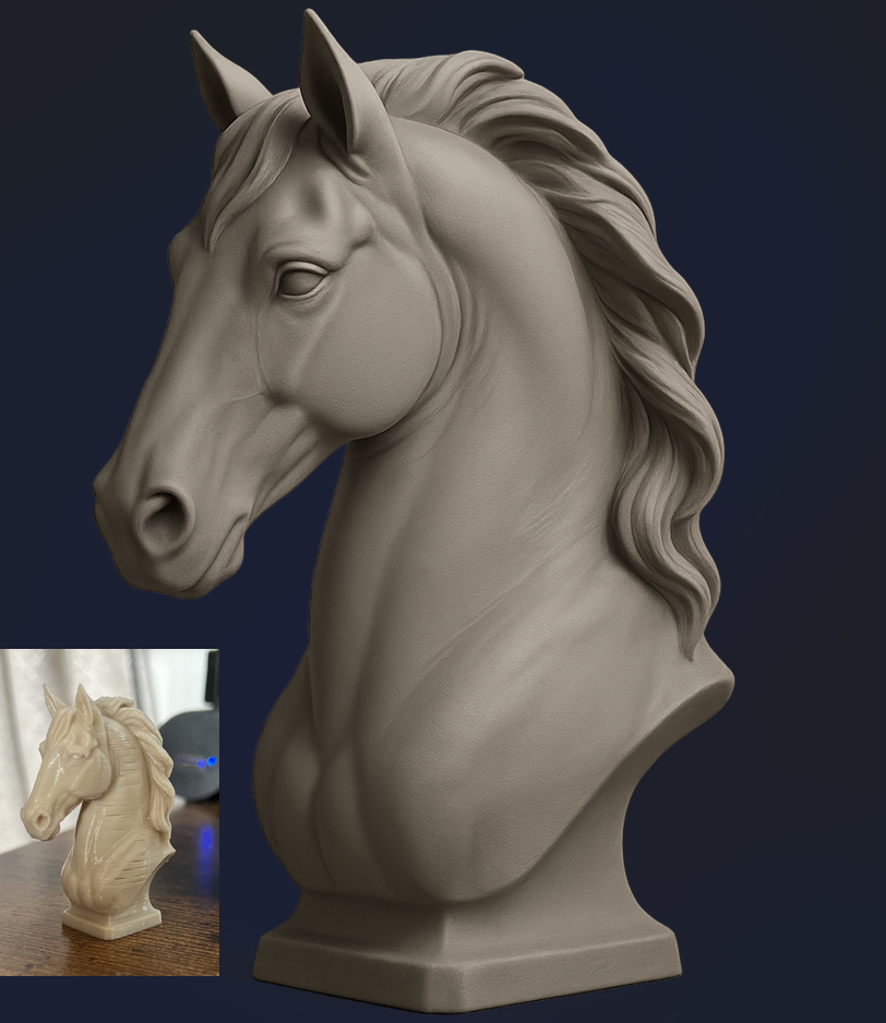 Horse Bust #1