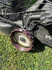 Upgrade Old Lawnmower Wheels