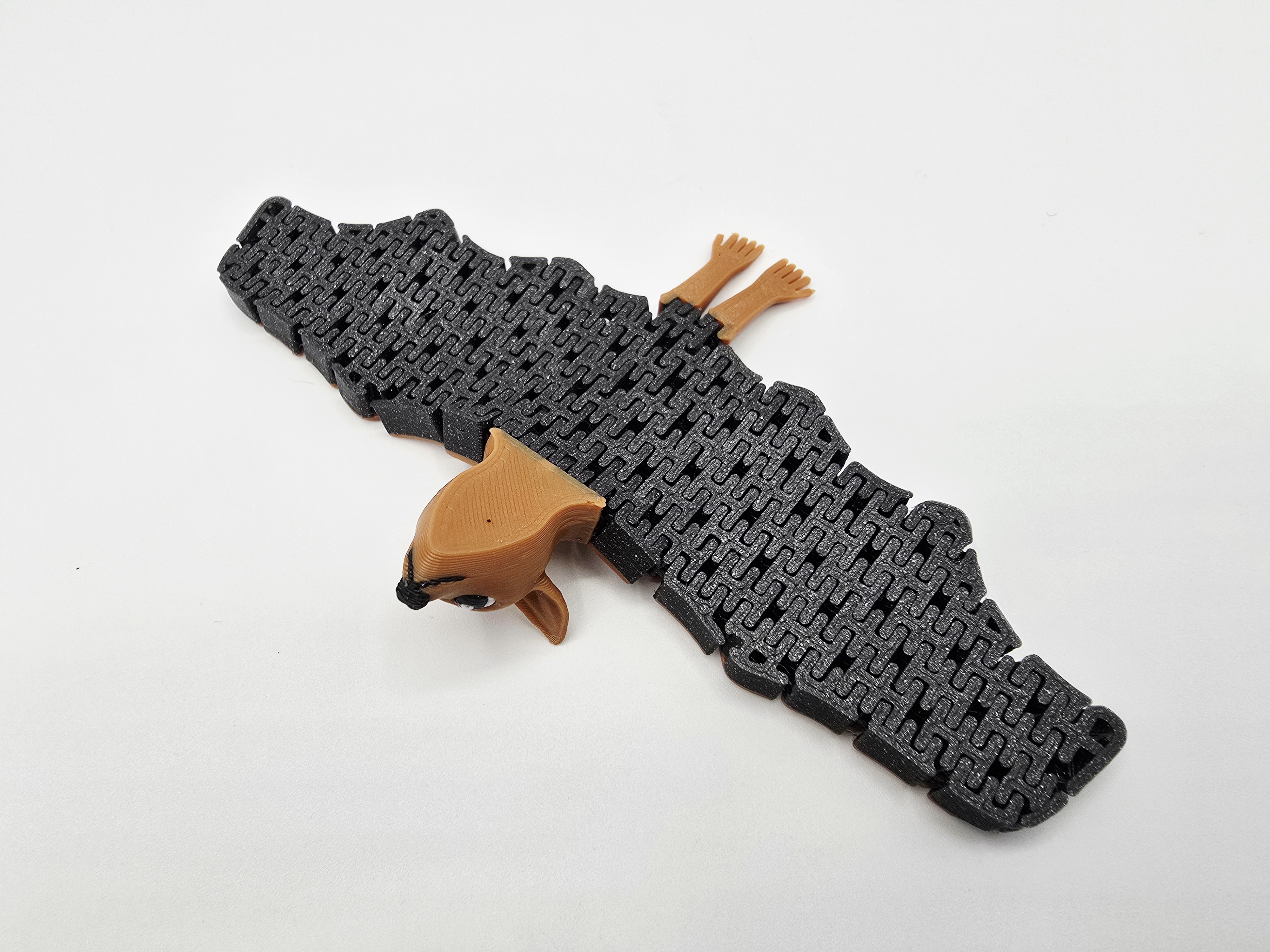 Miniatura 5 do modelo 3D Cute Flexi Bat