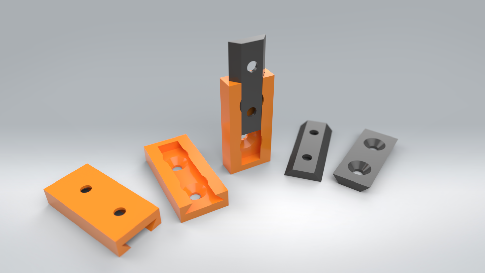Universal Wall Mount (Slim Version) by Firstlayer Oy | Download free ...