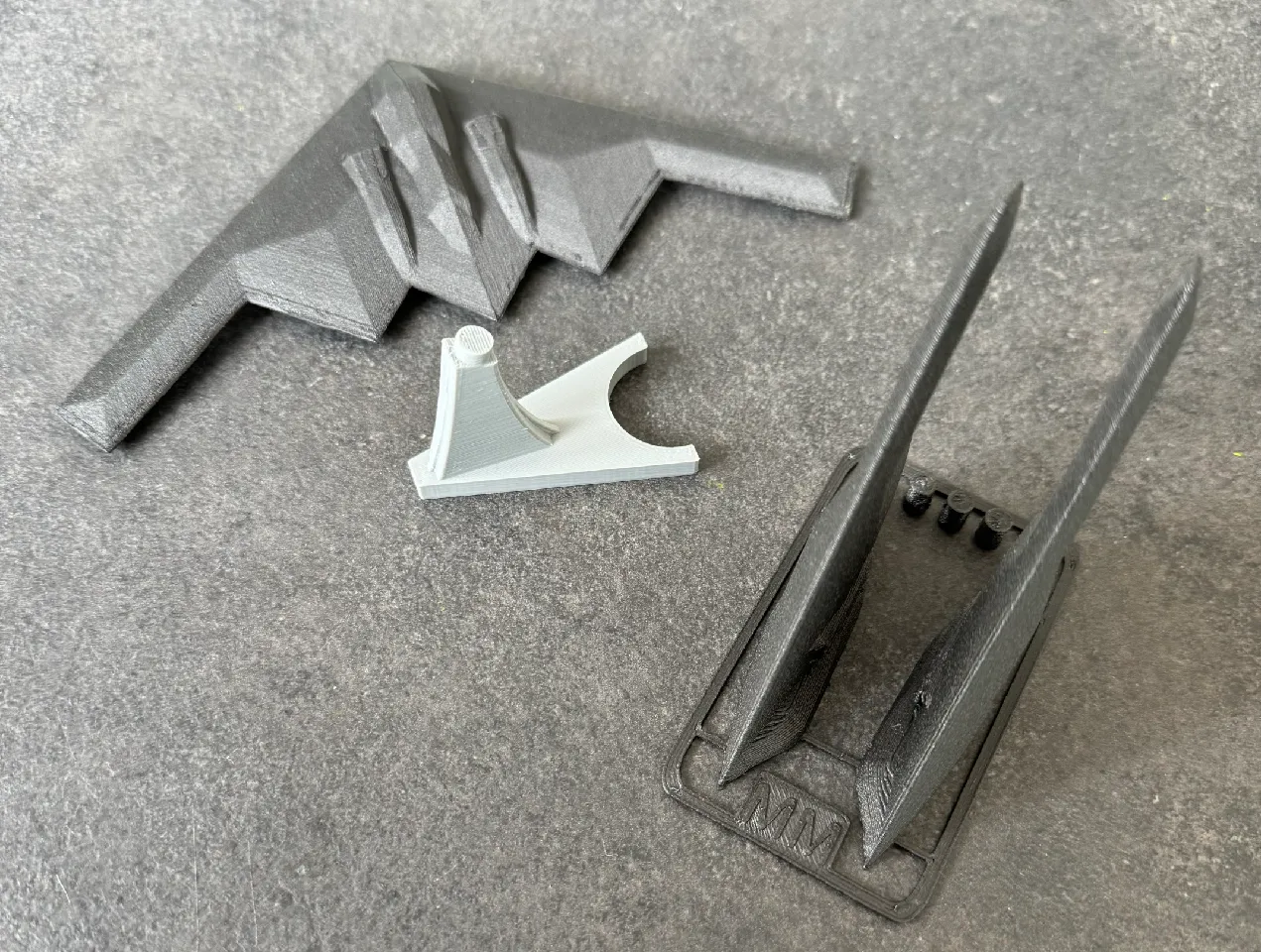B2 Spirit Stealth Bomber kit card by MM | Download free STL model ...