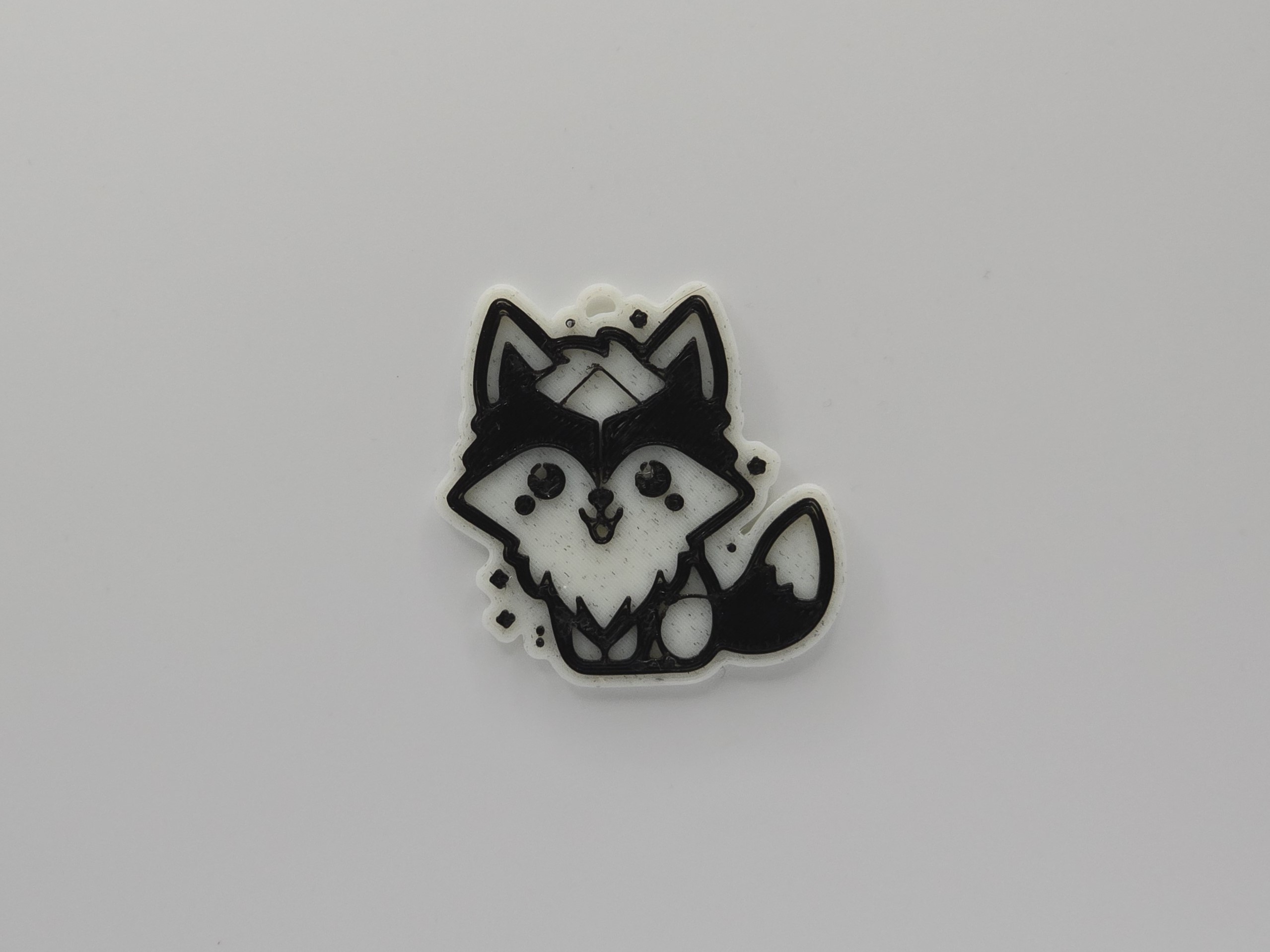 Cute Wolf Keychain