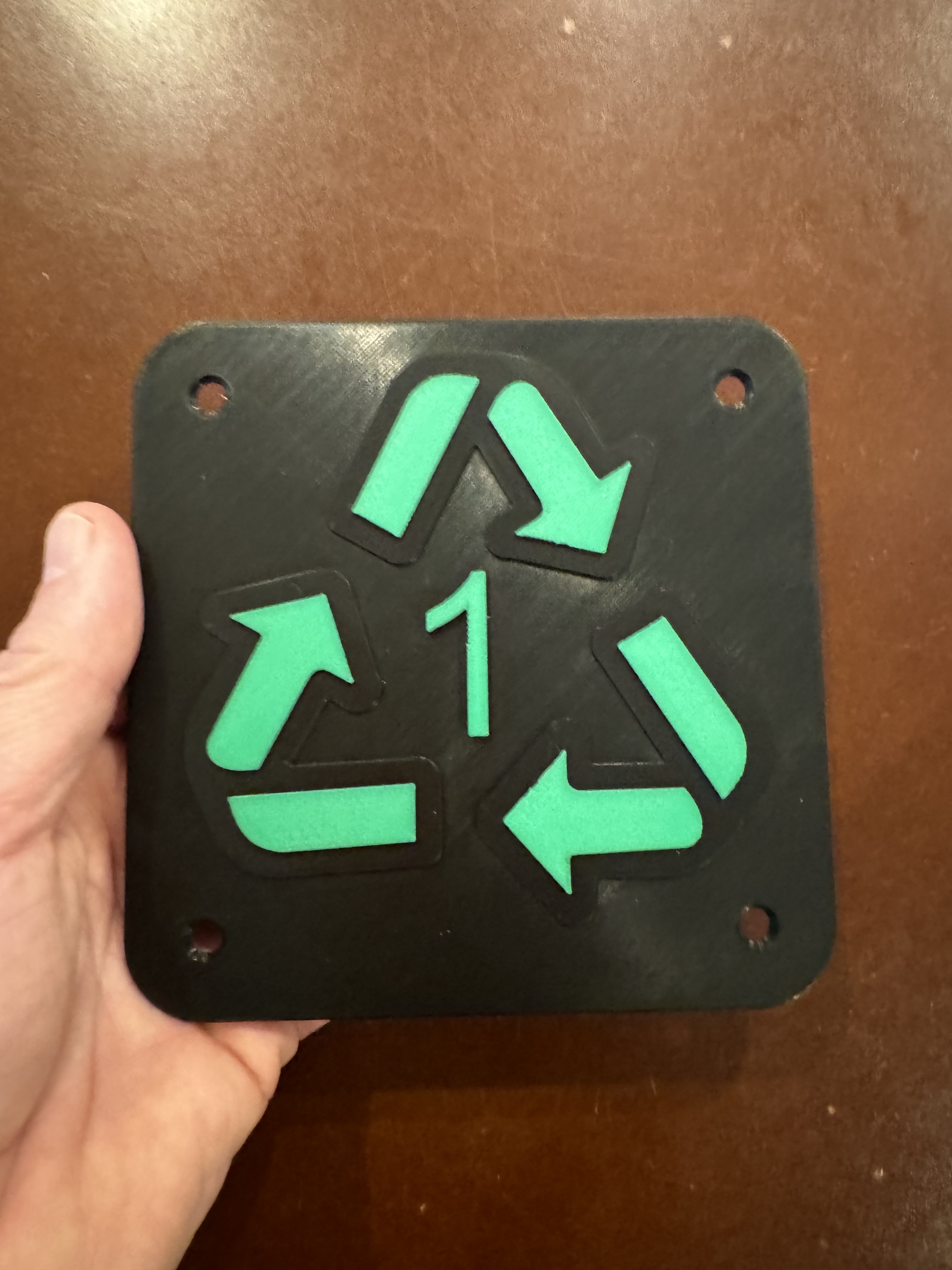 Recycle Bin Signs by Paul Aughey Download free STL model