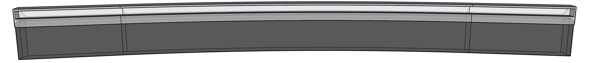 Acer XZ321QU 31" Curved LCD Hat for 12mm LED Strip