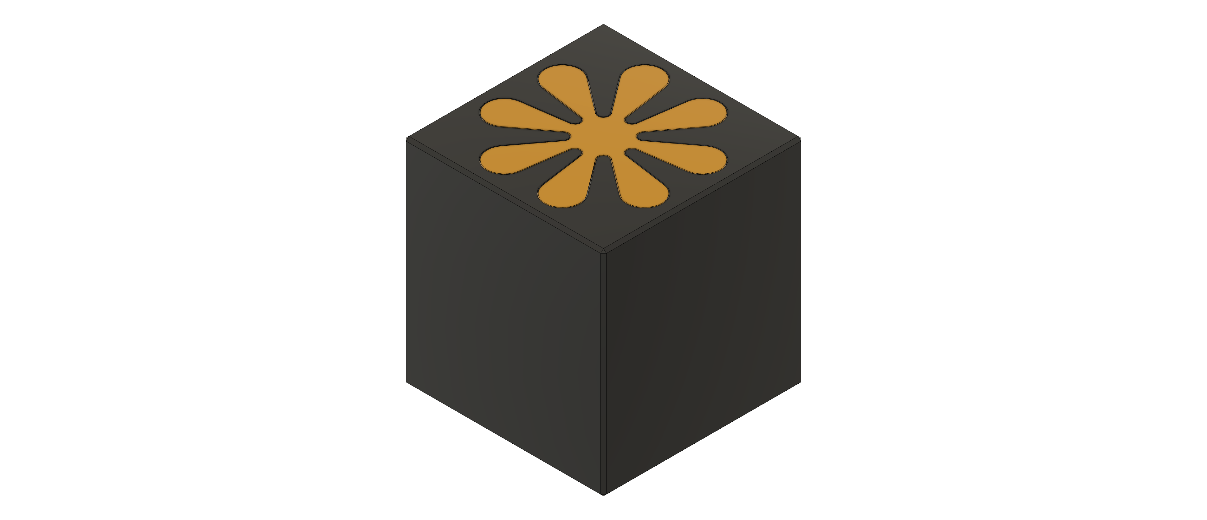 Miniatura 4 do modelo 3D Impossible Vortex Screw Cube