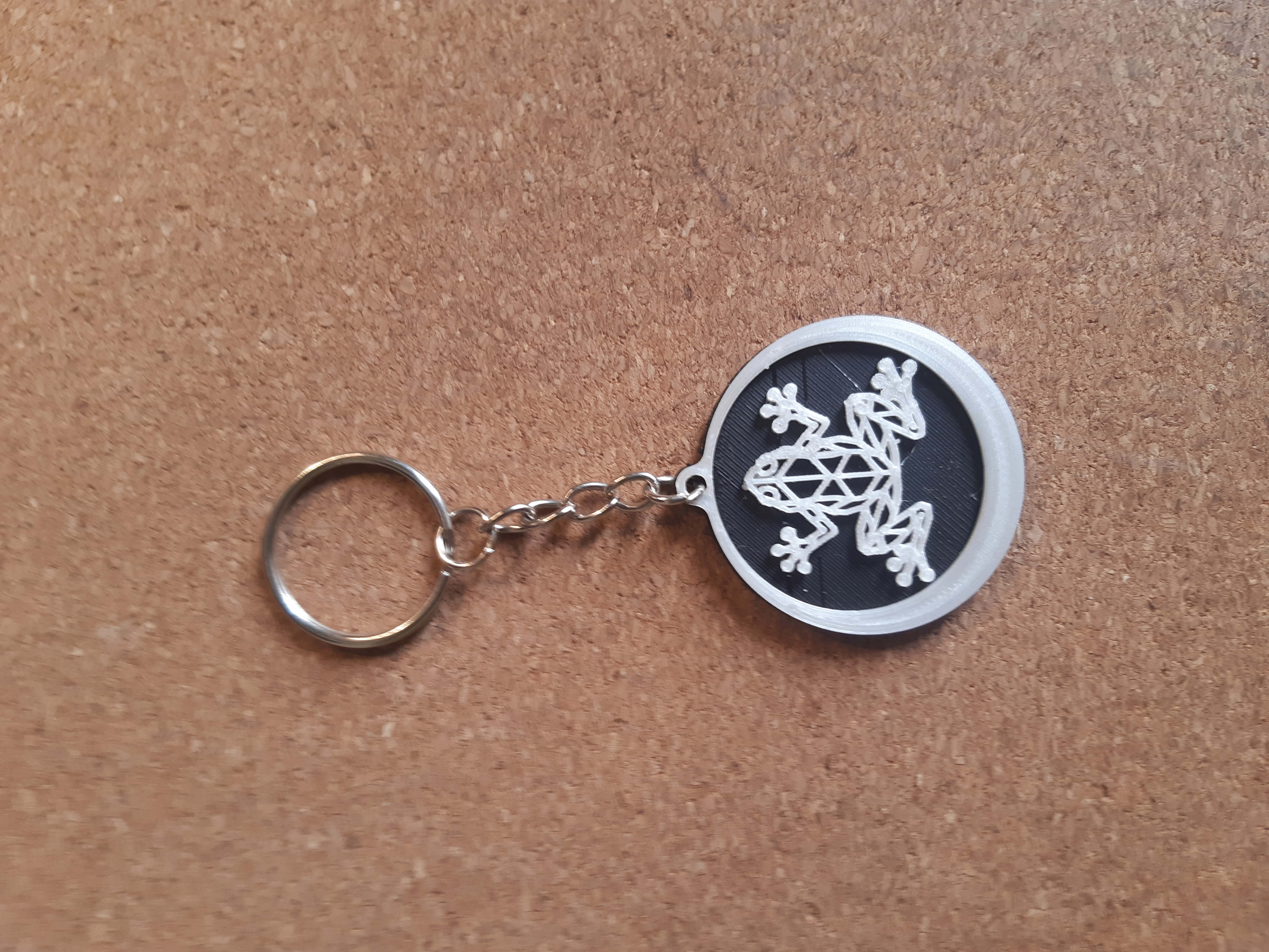 Frog keychain