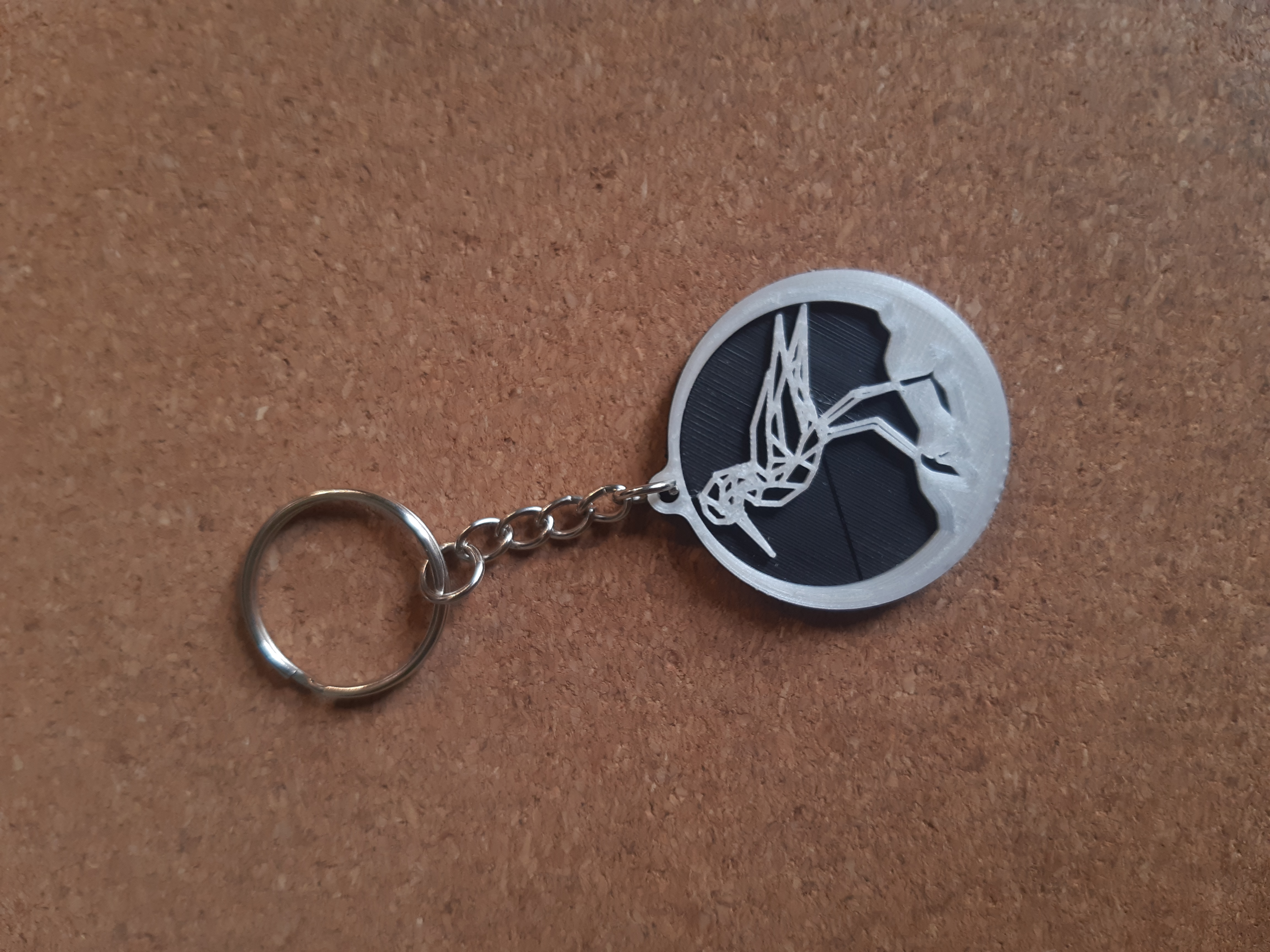 Black-winged stilt keychain