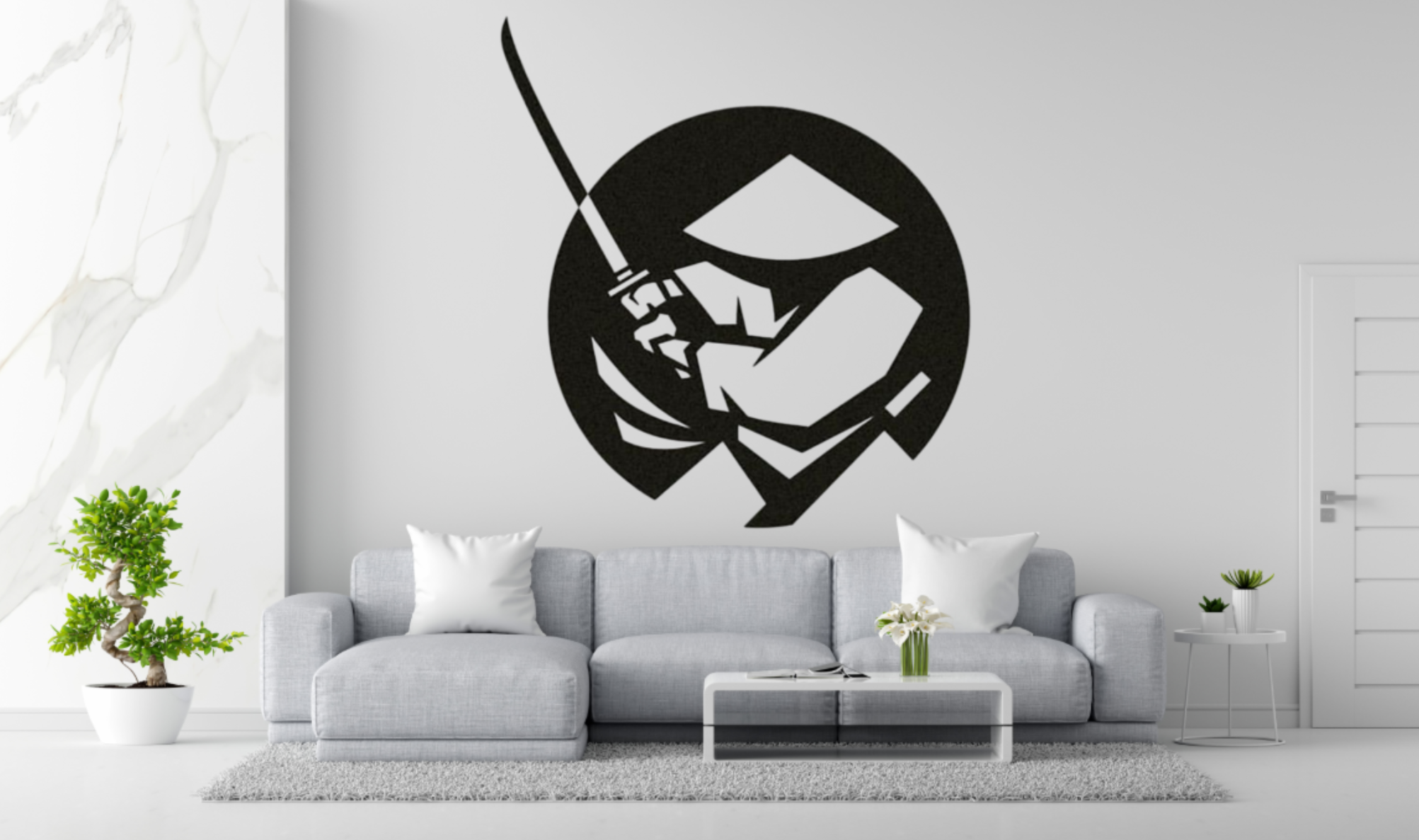 WallArt Samurai Japan Warrior 006