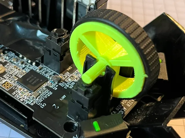 Razer Basilisk x hyperspeed mouse scroll wheel