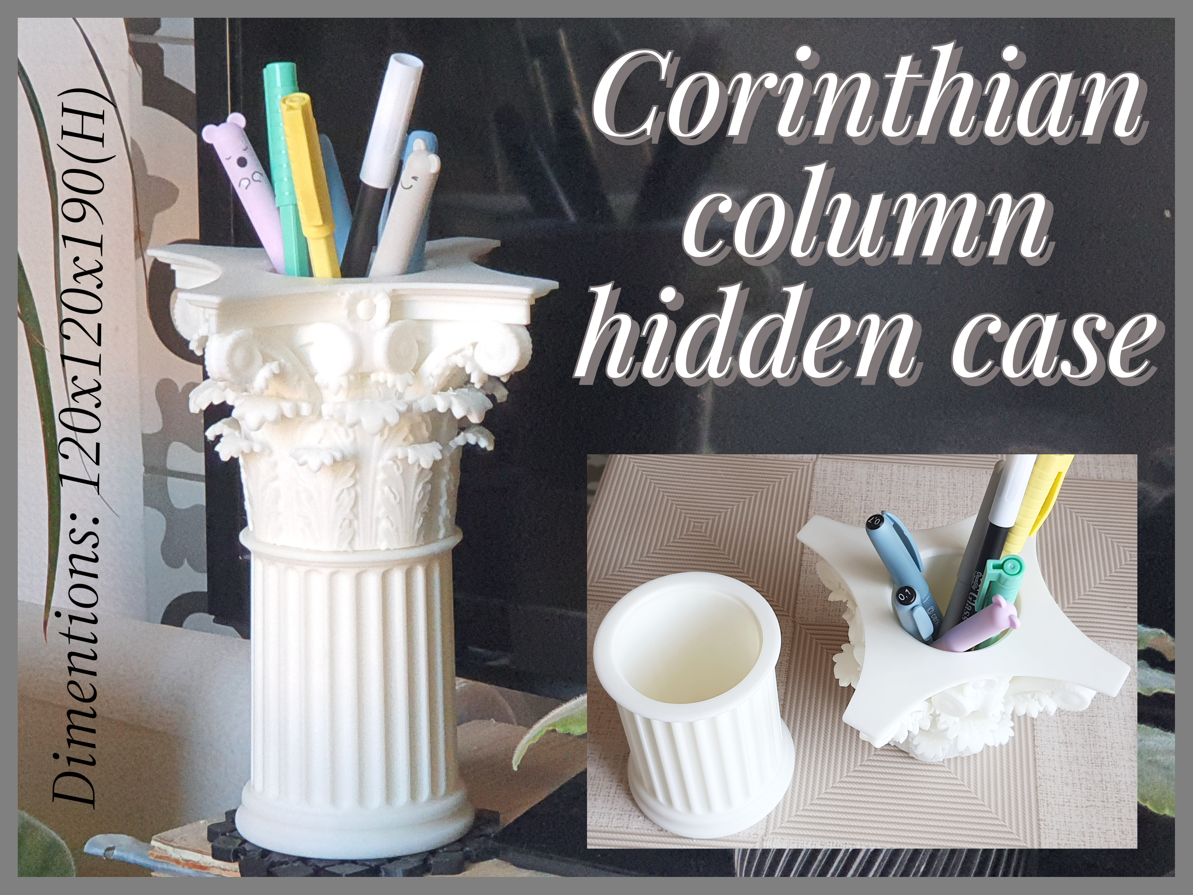 Corinthian column (hidden case)