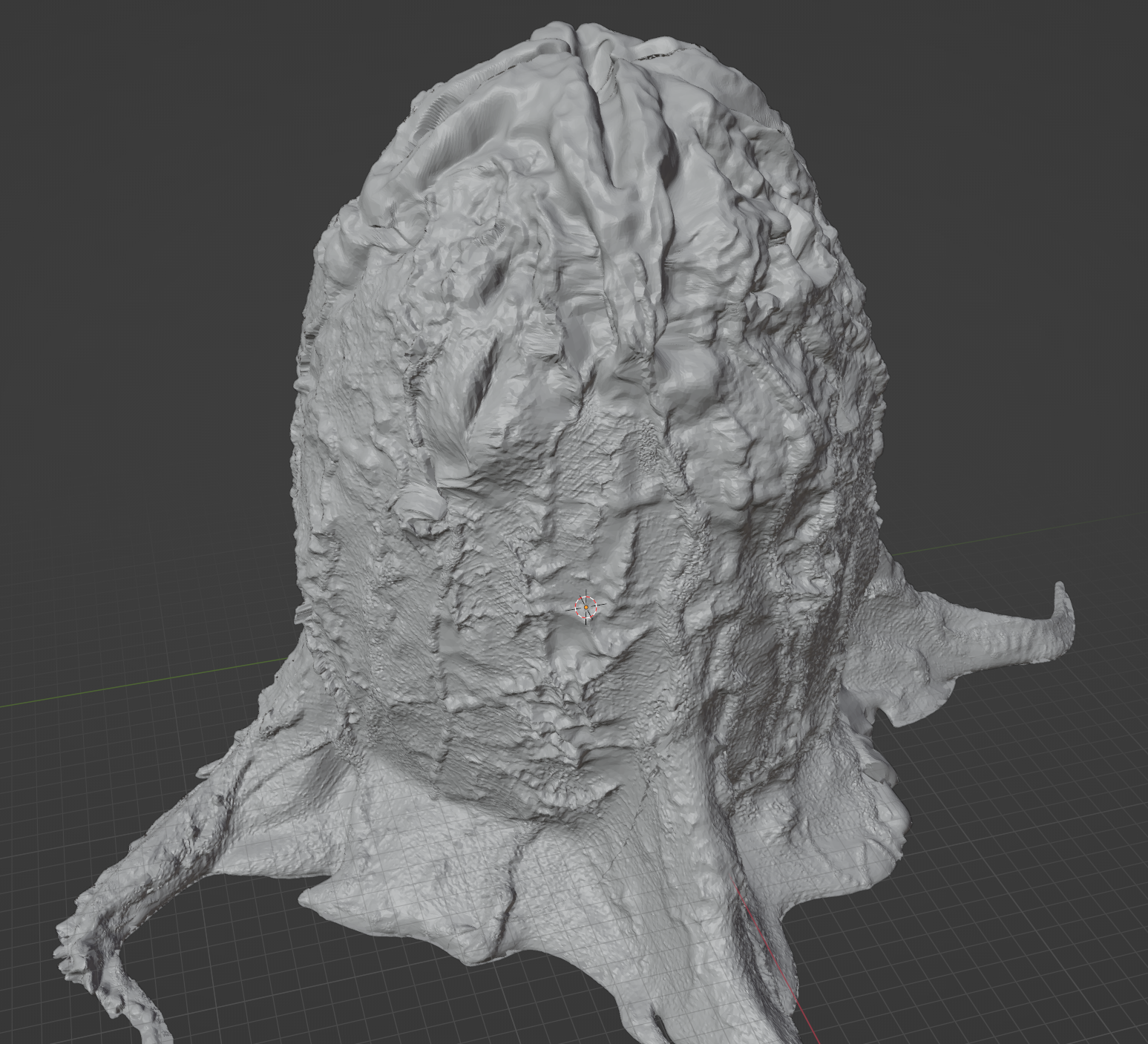 Alien xenomorph egg closed