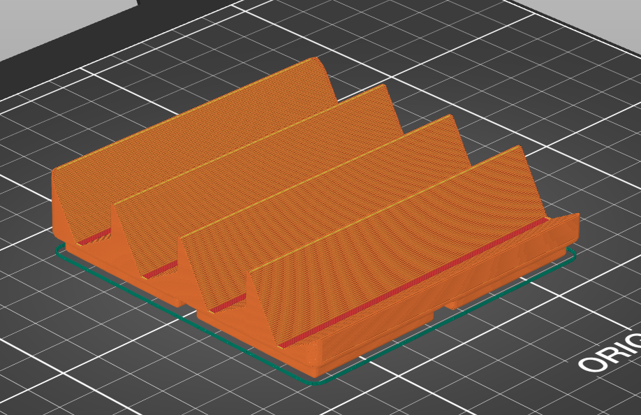 Miniatura 4 do modelo 3D Gridfinity Hex bit holder rack remix