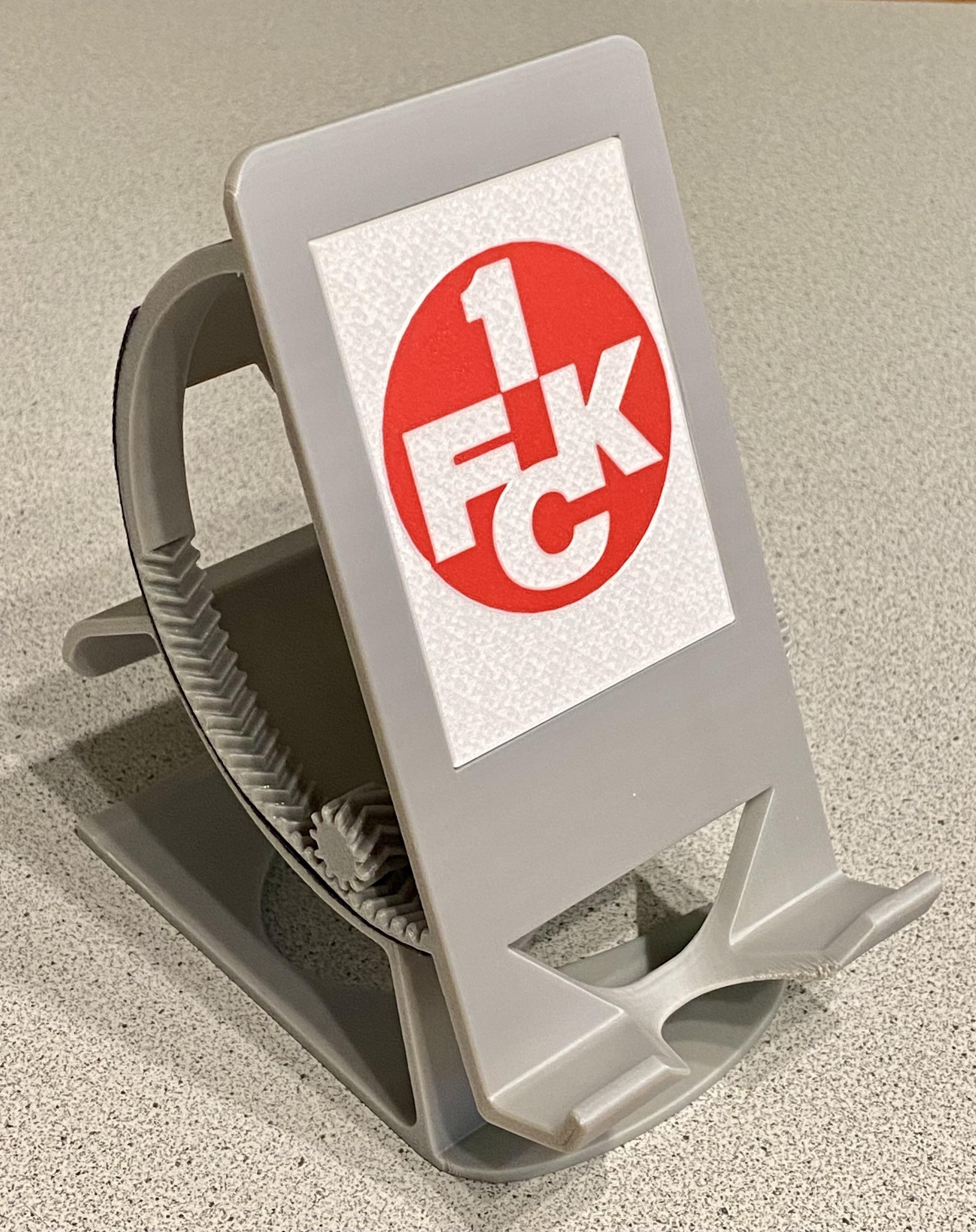 Multi-color Cover Plate for revised Phone Holder (here: 1. FC Kaiserslautern)