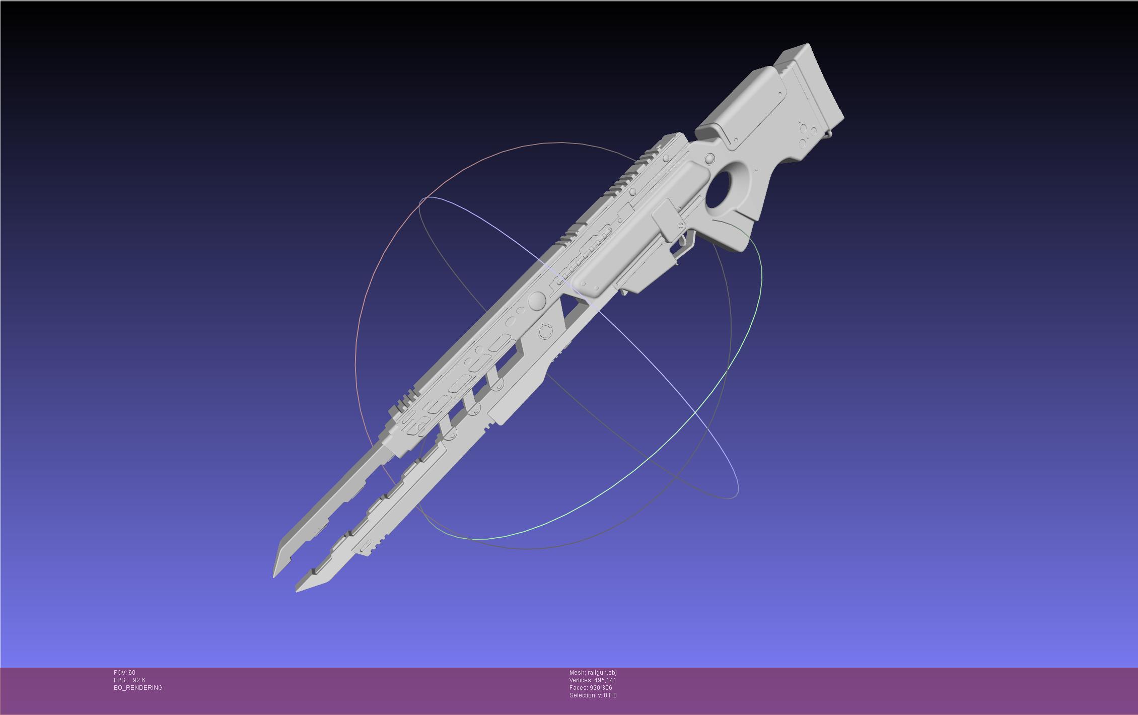 Murder Drones Uzi Railgun da Julian Danzer | Printables Store