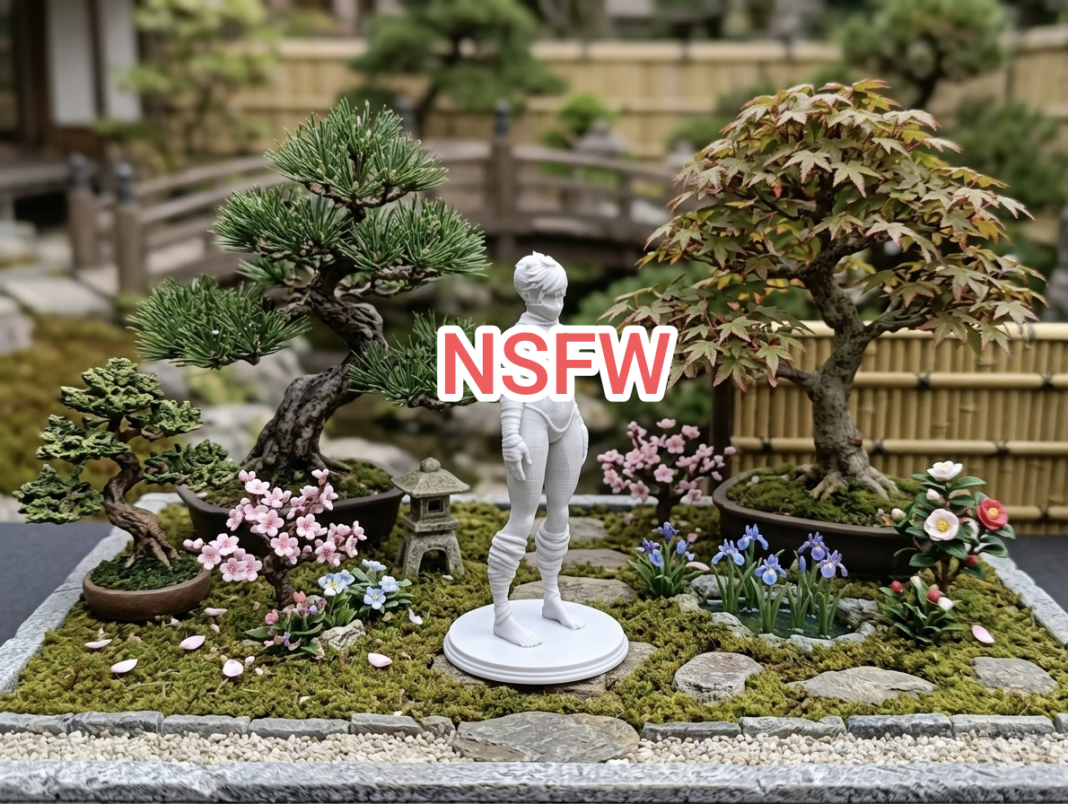 Ninja Kunoichi Nude – Topless Assassin (nsfw)