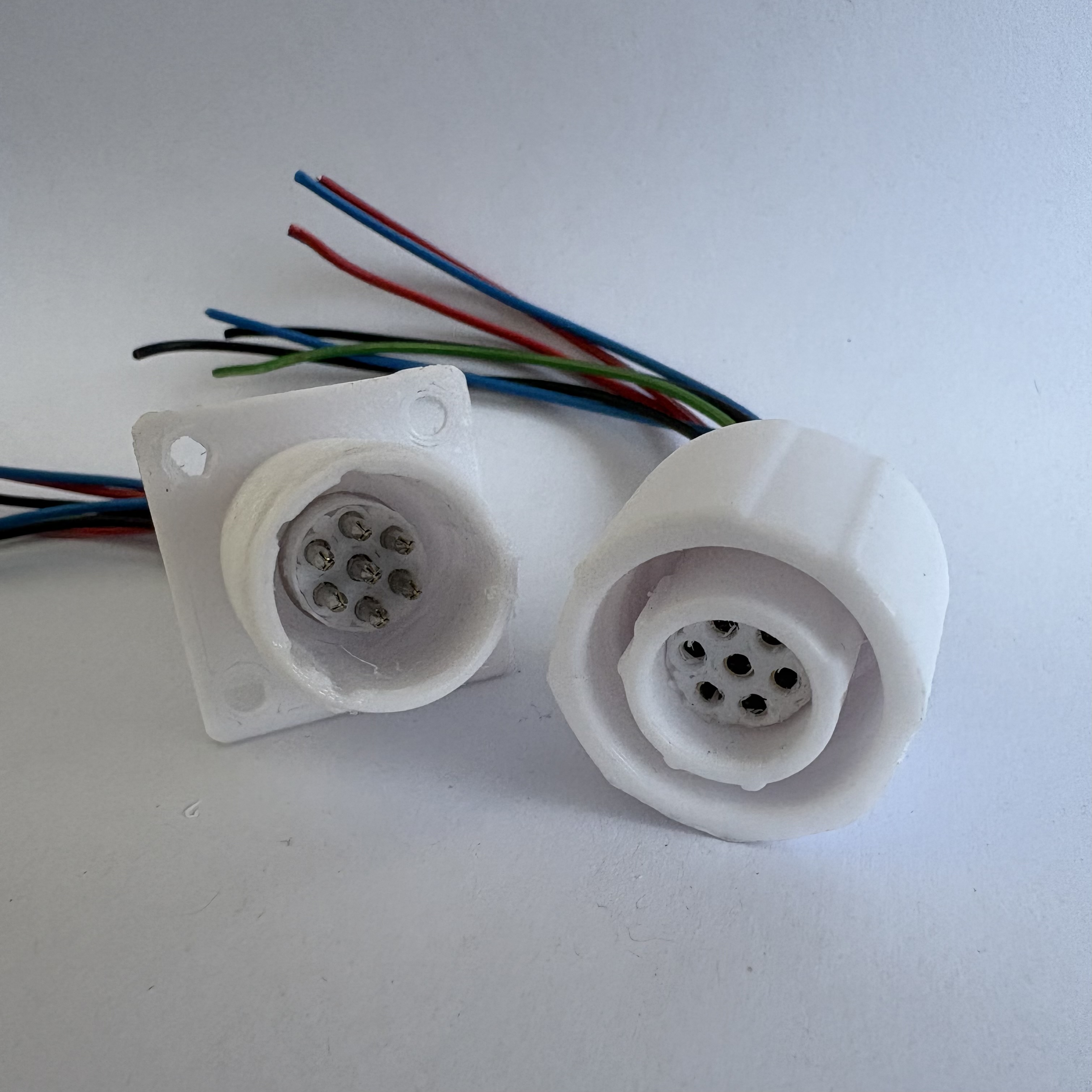 MIL Connector System Size B 7 Contacts Keying N (D38999 B-99)