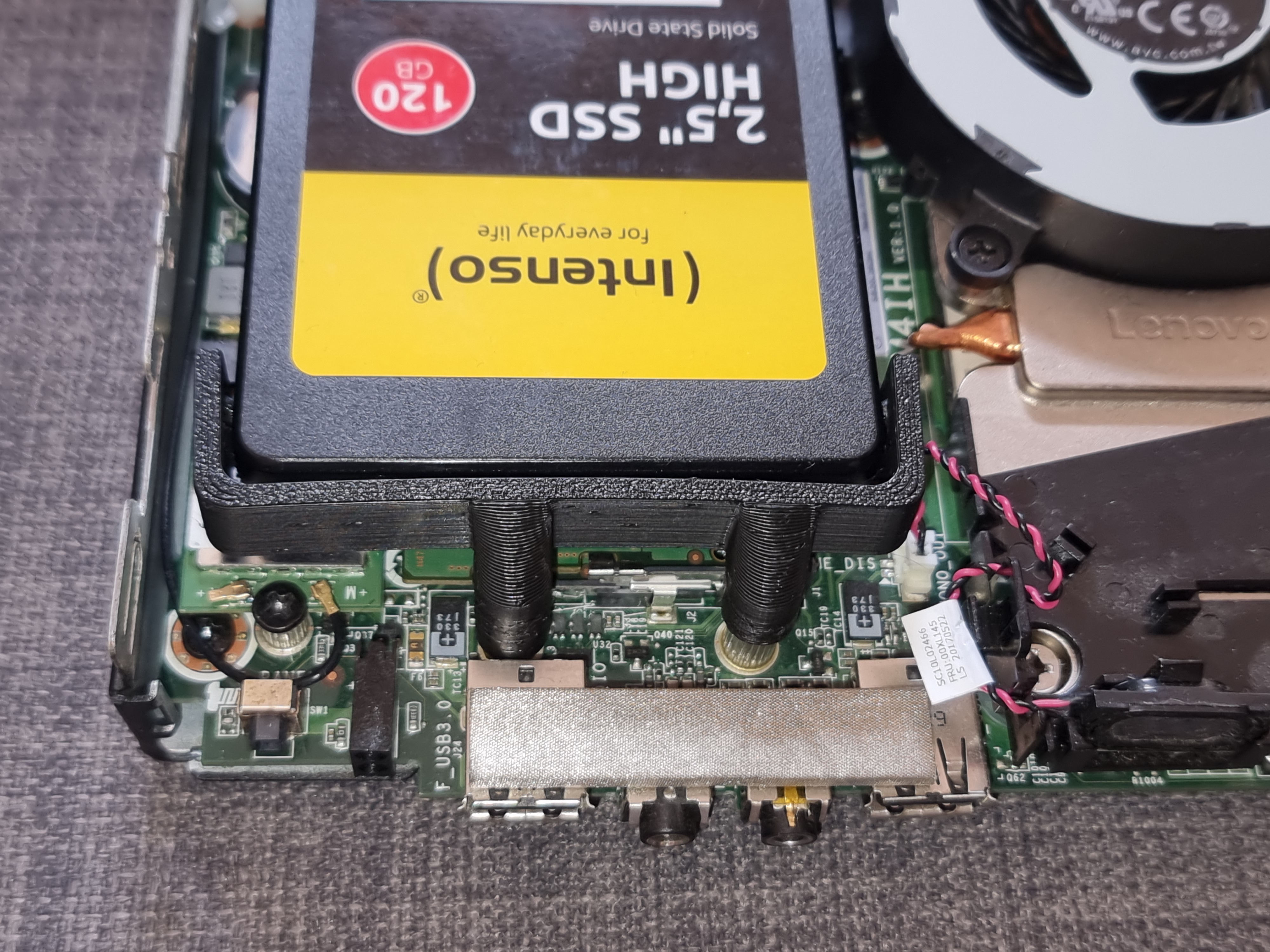 2.5" SSD Bracket for Lenovo M715q Tiny