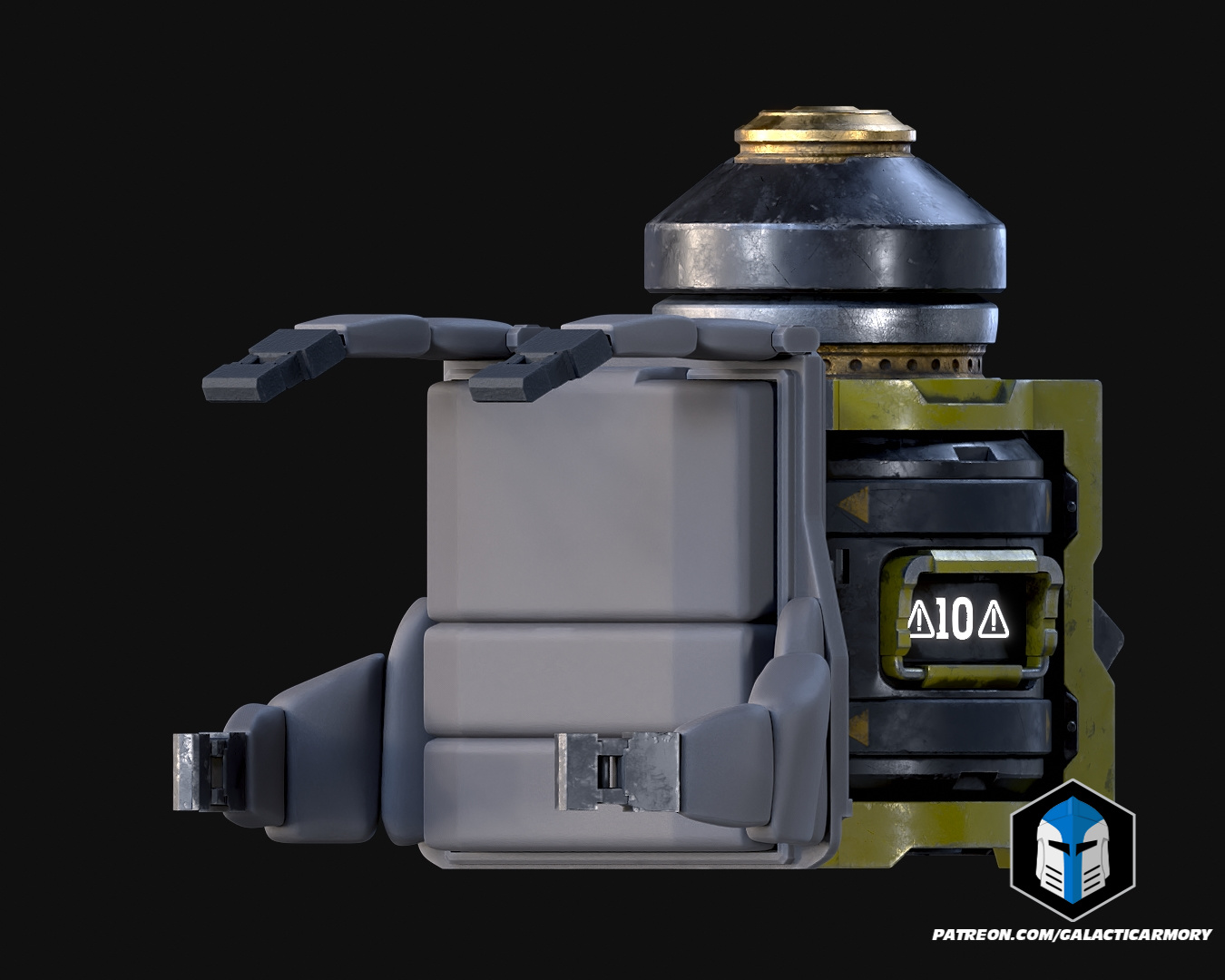 HD2 - Hellbomb Backpack - 3D Print Files — thumbnail 6