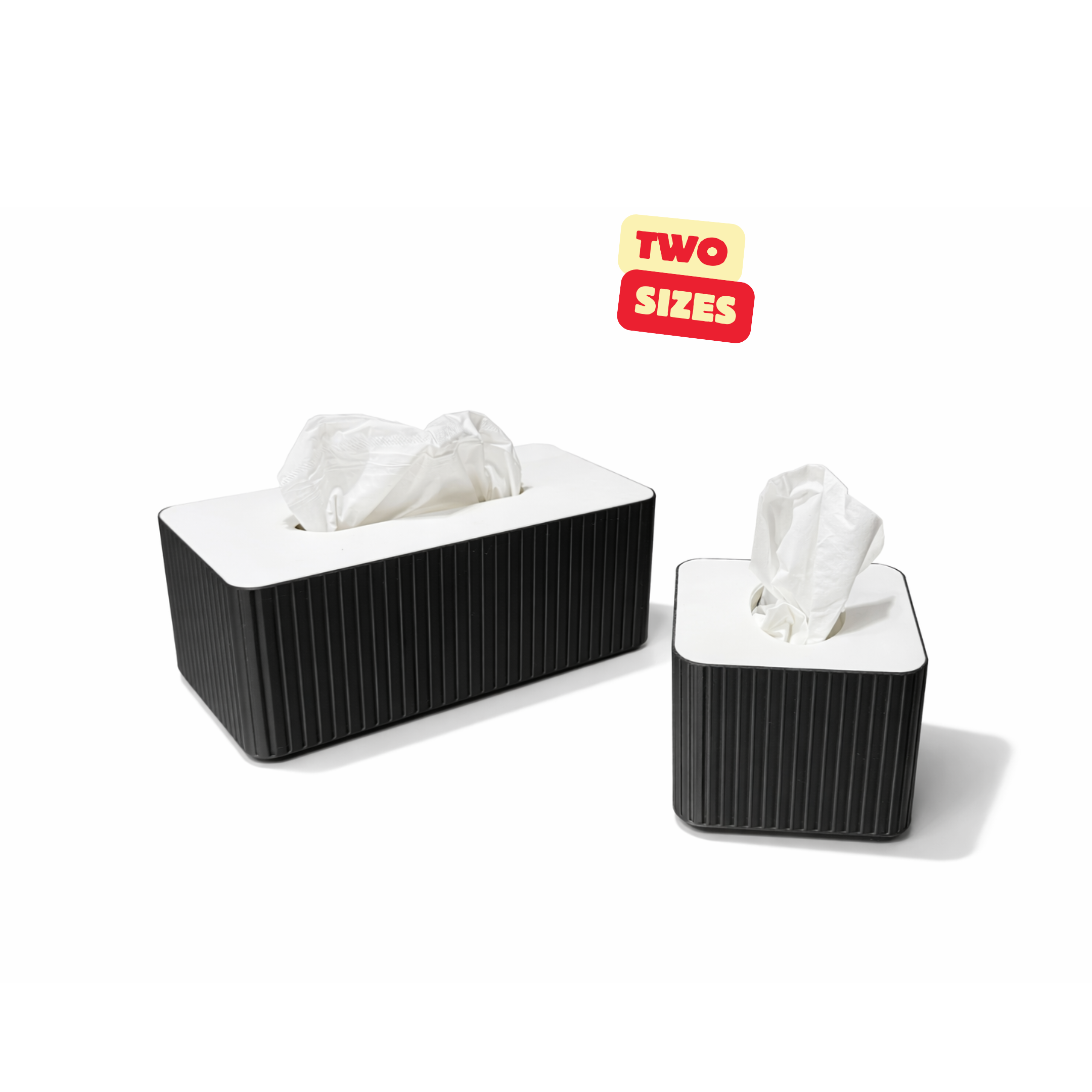 TISSUE BOX SET / TISSUE BOX ORGANIZER / HOMEDECOR / MODERN — miniatura 2