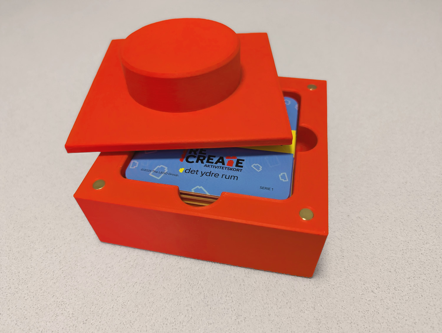 Storage Box Compatible With Lego Recreate Activity Cards