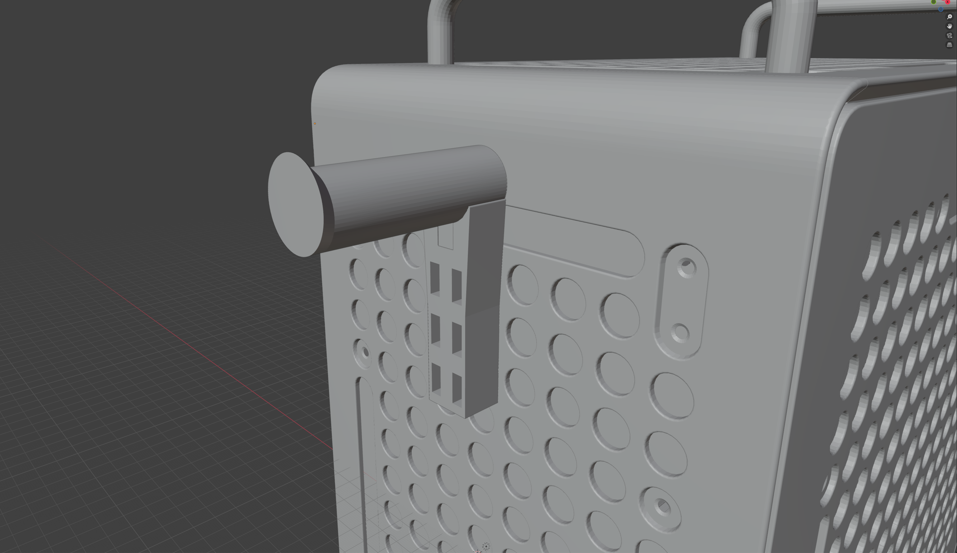 Qube 540 Headphone and USB drives holder