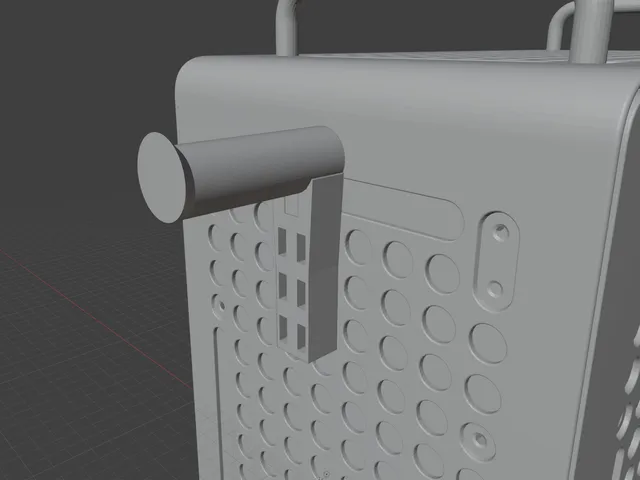 Qube 540 Headphone and USB drives holder