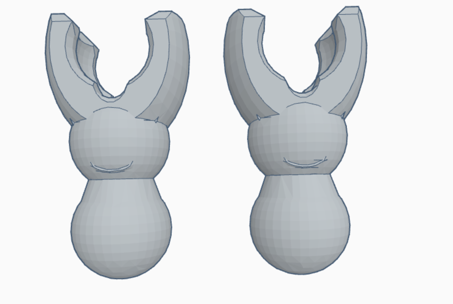 Miniatura 4 do modelo 3D Glad the robot