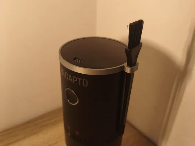 INCAPTO Zync Coffee grinder brush holder