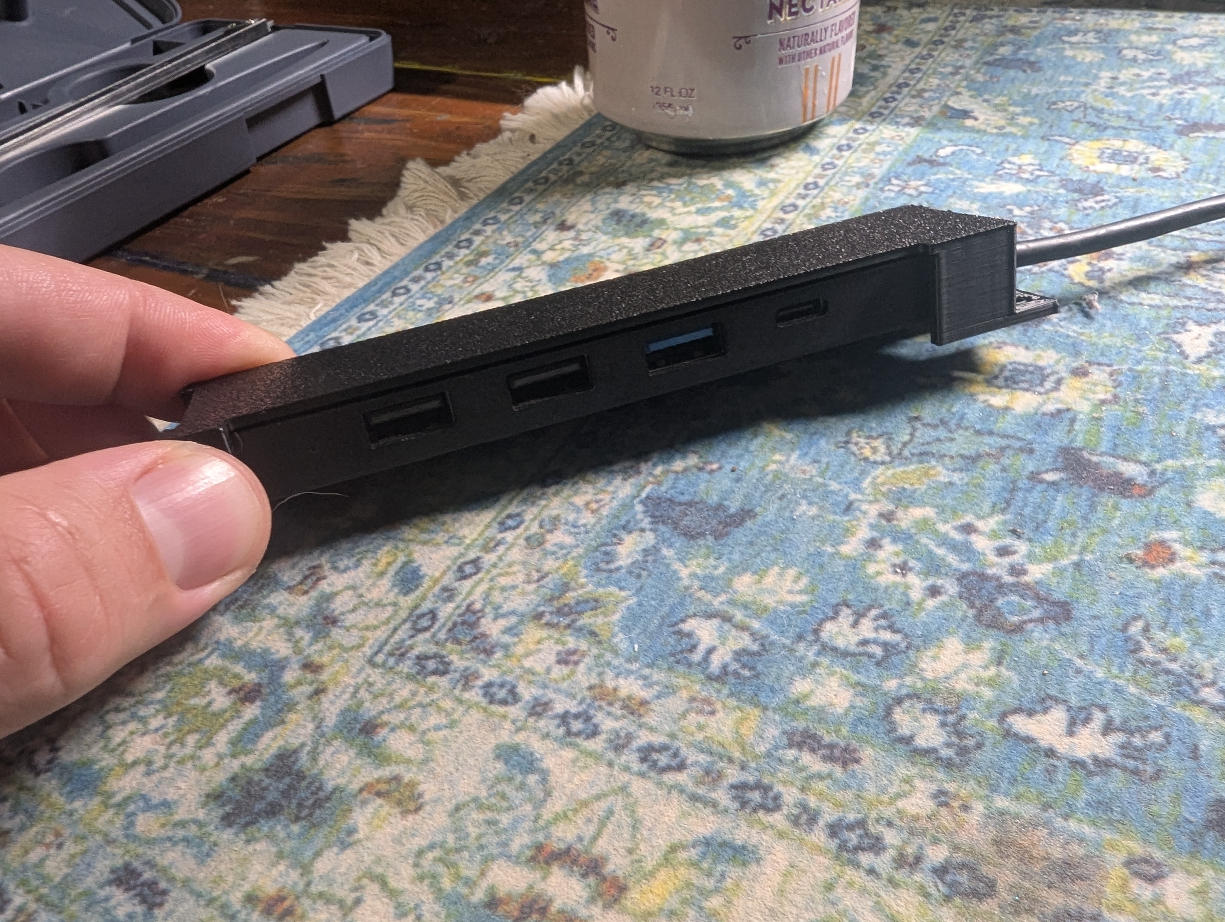 Miniatura 2 do modelo 3D Enclosure for Sabrent USB-C Hub
