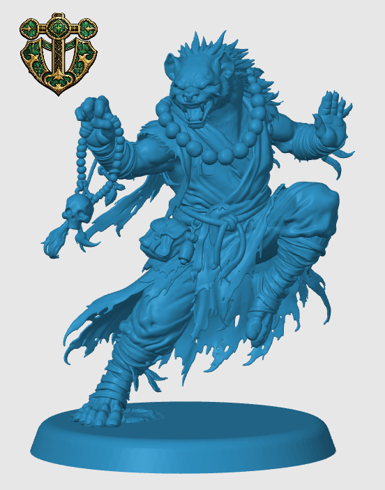 Gnoll Monk — miniatura 4