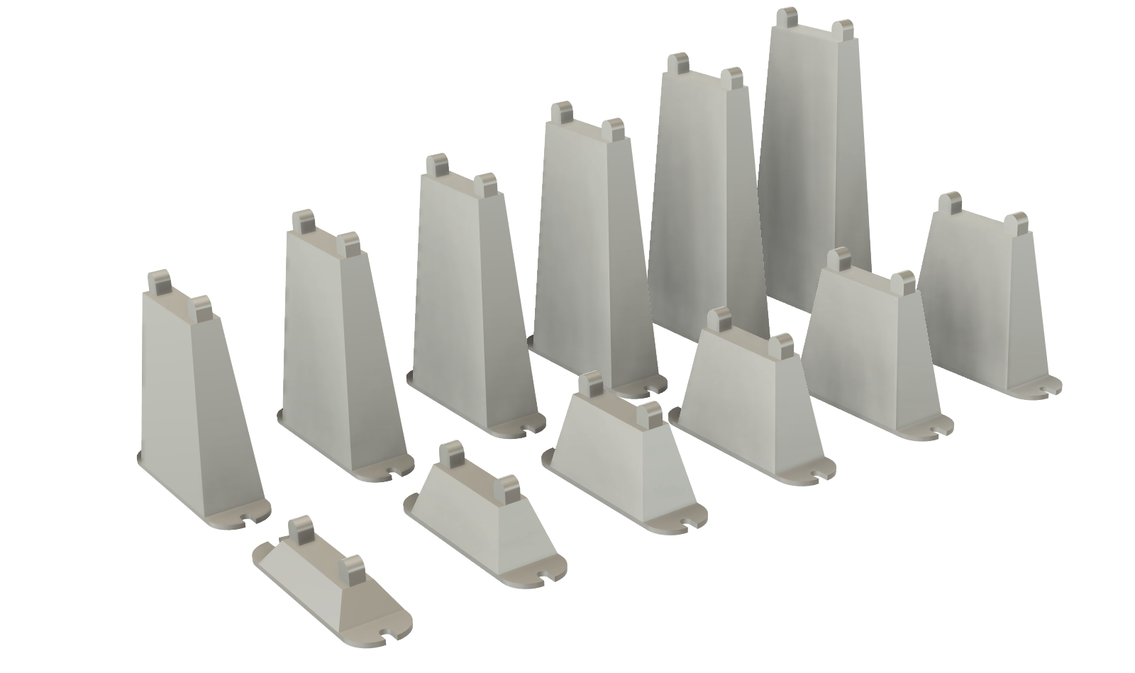 Model Railroad N Scale Standoffs