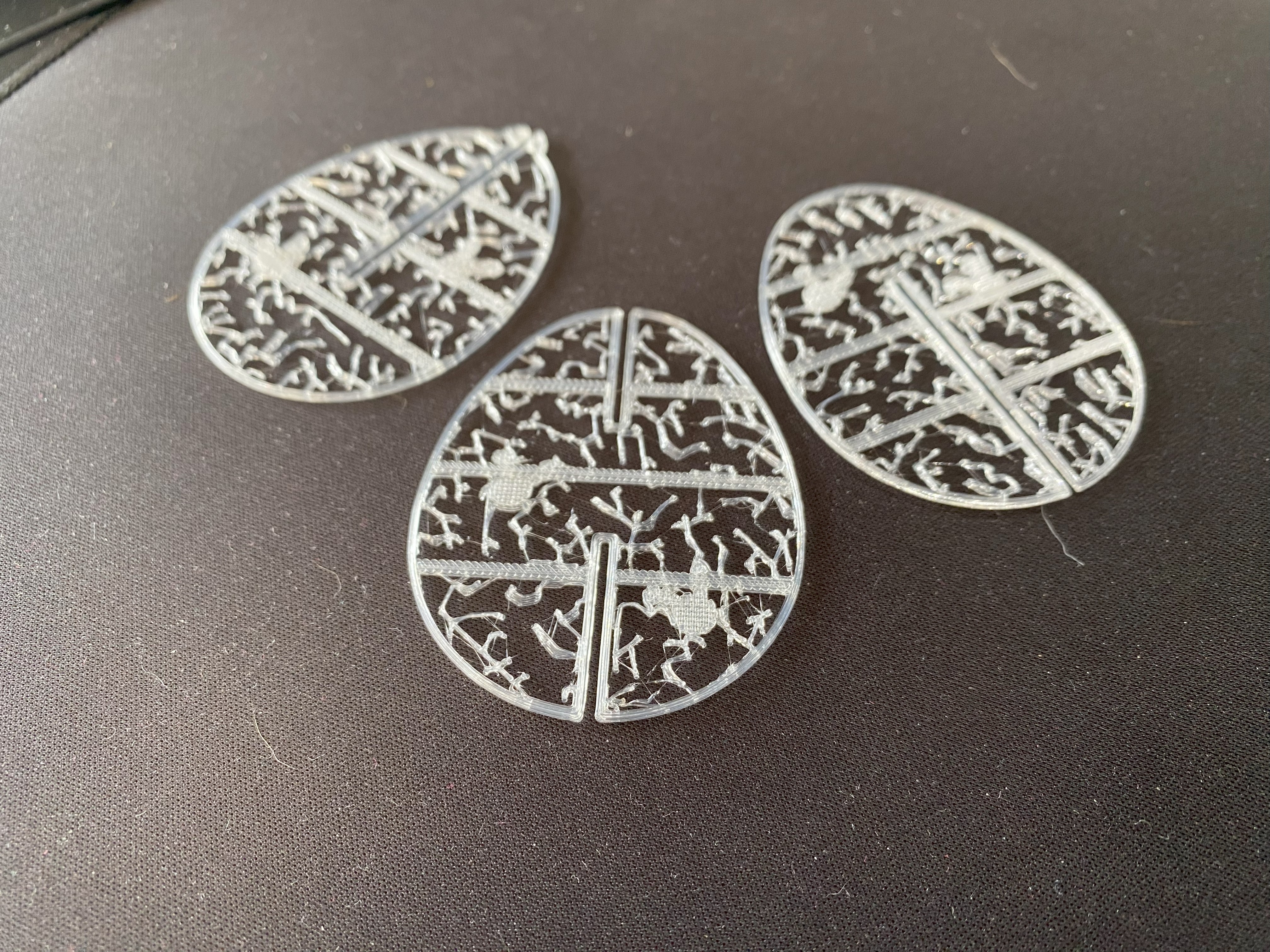 Miniatura 4 do modelo 3D Easter egg ornament - Version 02