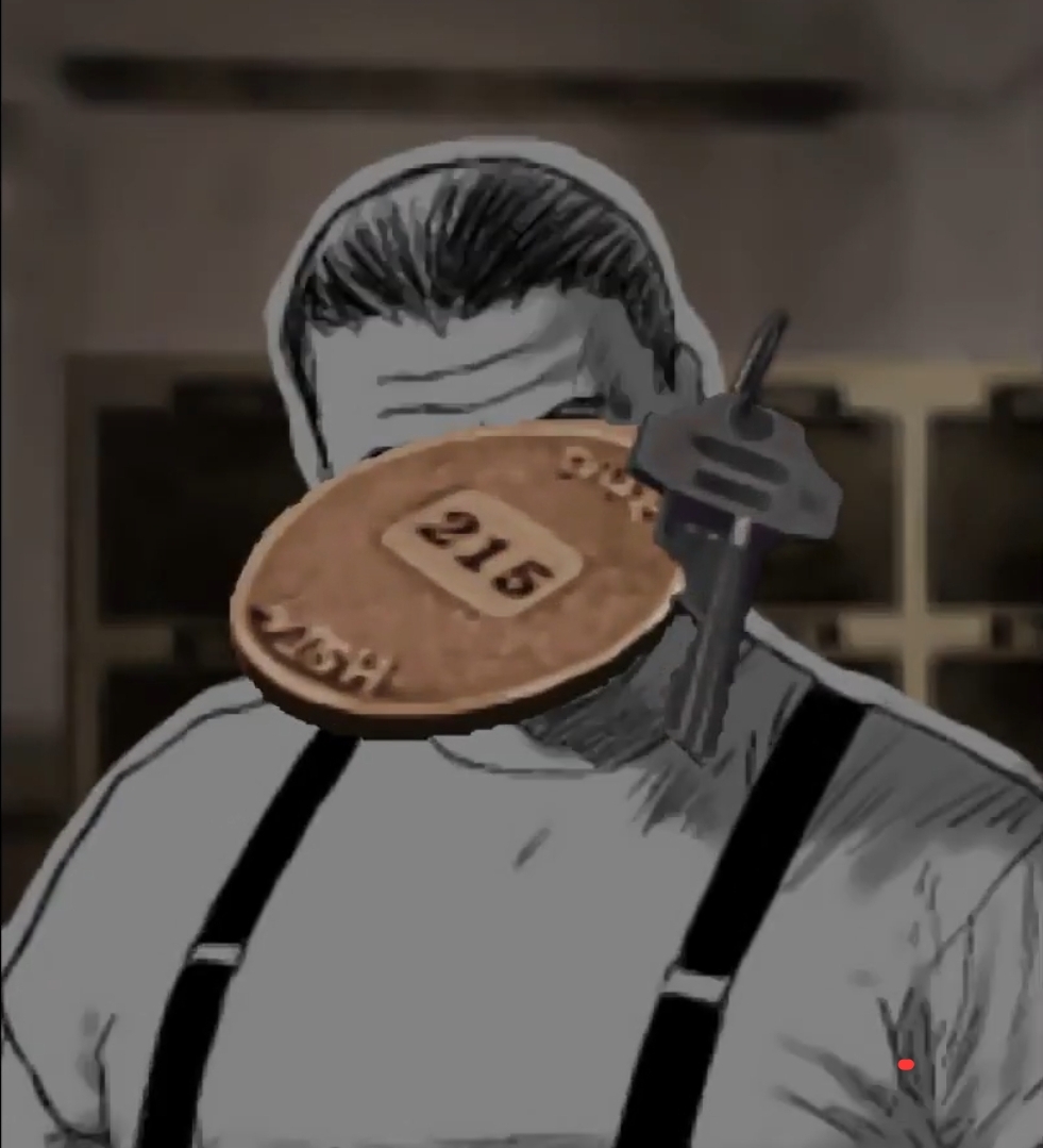 Hotel Dusk Room 215 Keytag