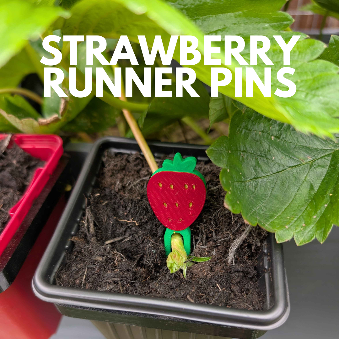 Strawberry runner pin - no AMS required