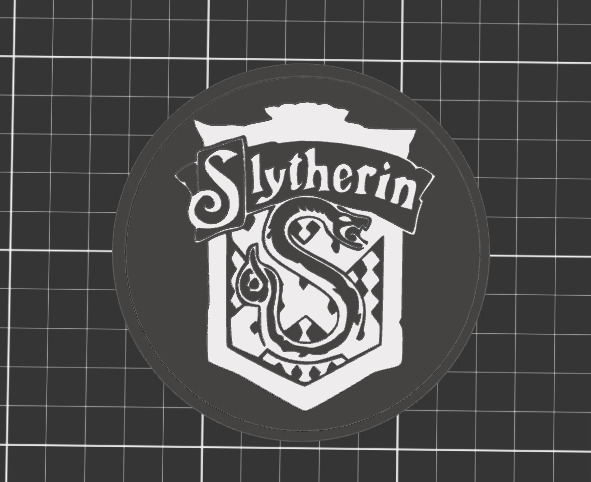 Drink Coaster Slytherin Harry Potter Hogwarts