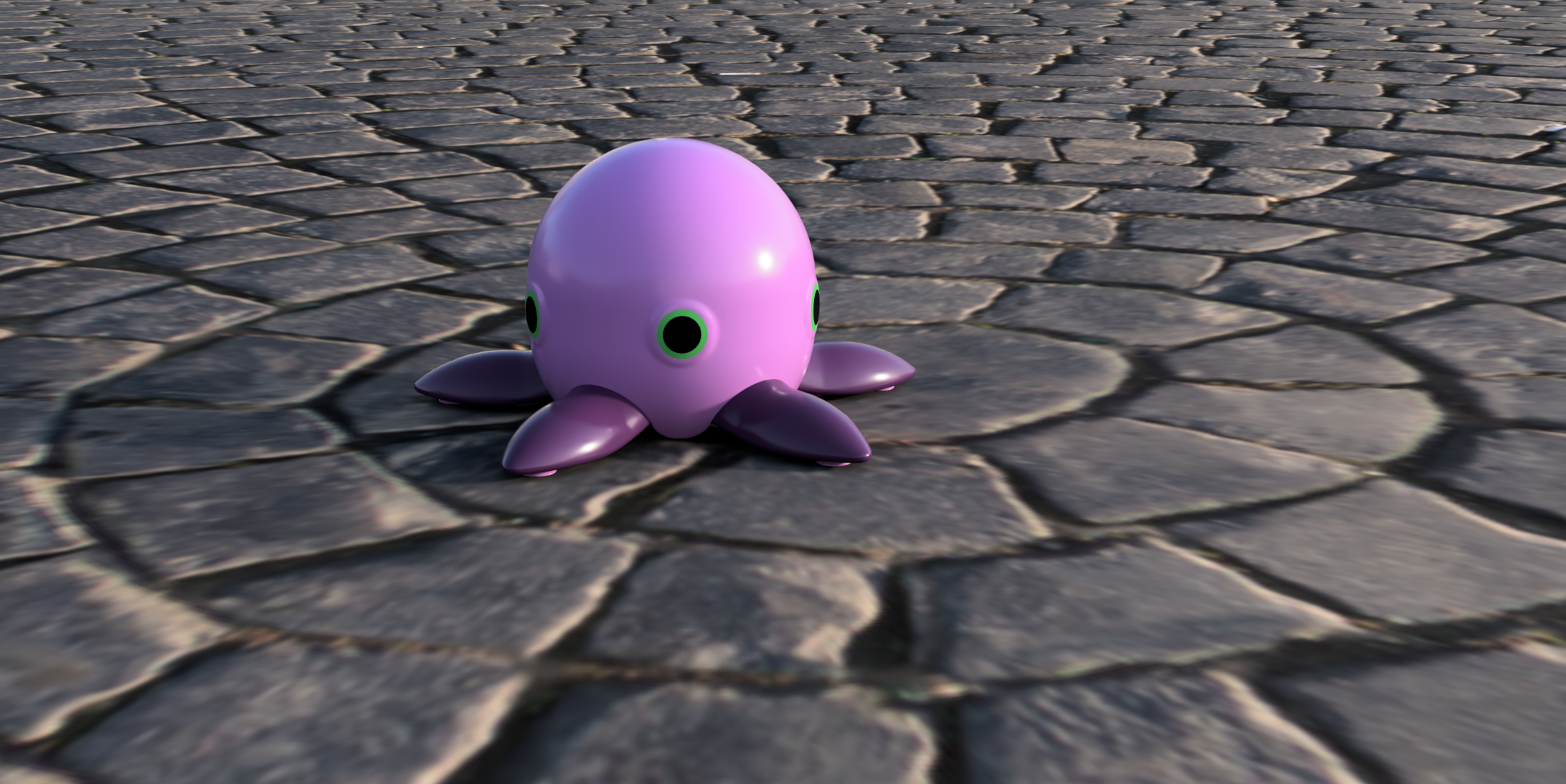 Purple Pentapus