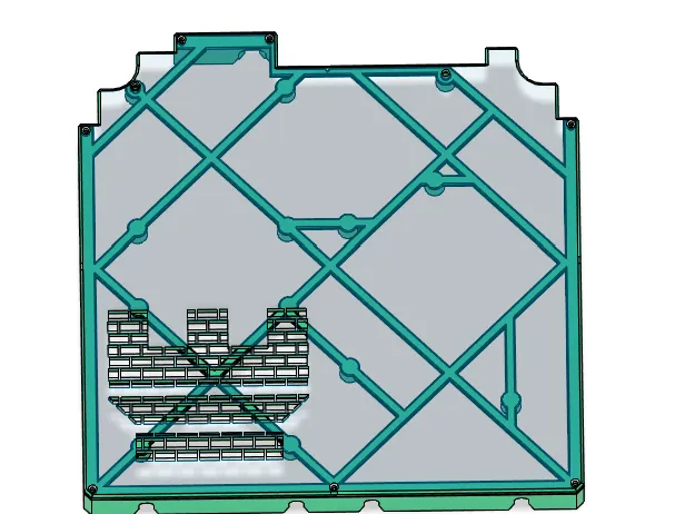 Laser/Router compatible Bottom Panel for Rook MK2