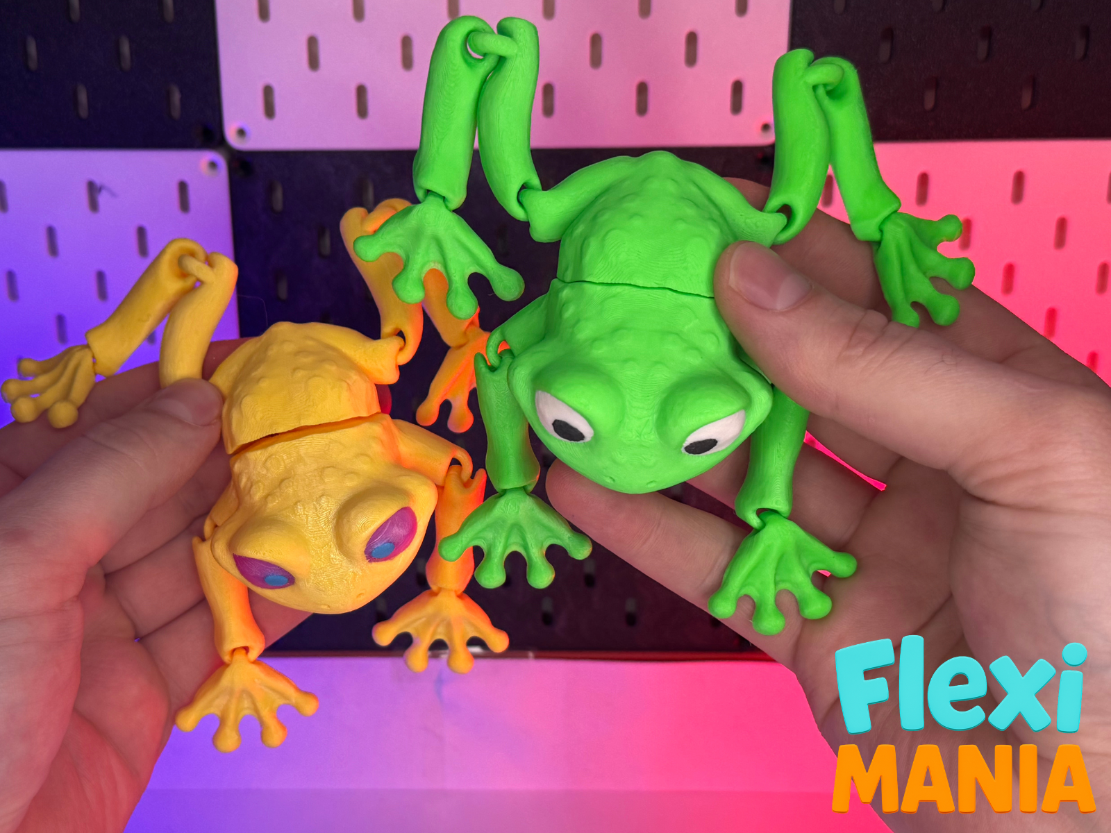 Articulated Print-in-Place Frog – No Supports Needed — miniatura 4