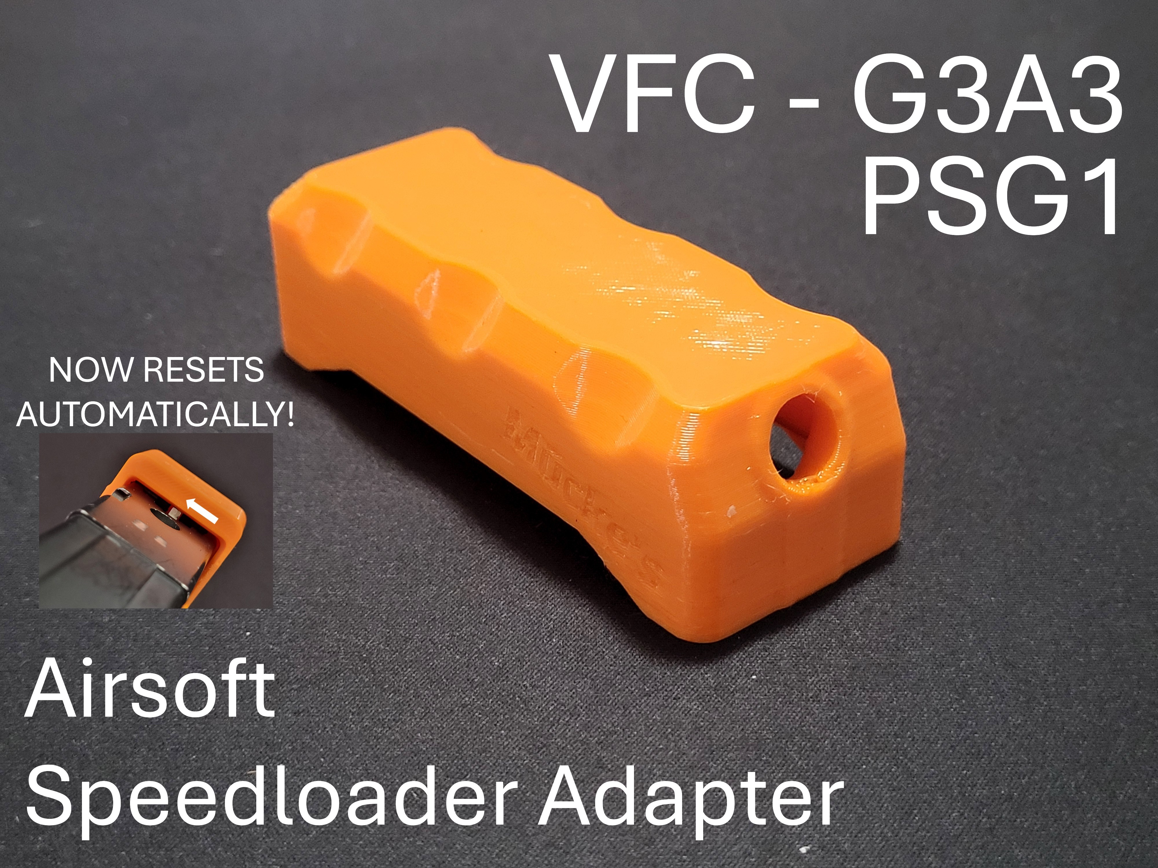 VFC - G3A3 / PSG1 GBB Airsoft Speedloader Adapter with BB Kicker & Automatic Reset - Free Download