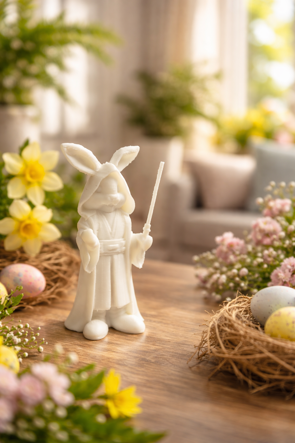 Jedy easter bunny.
