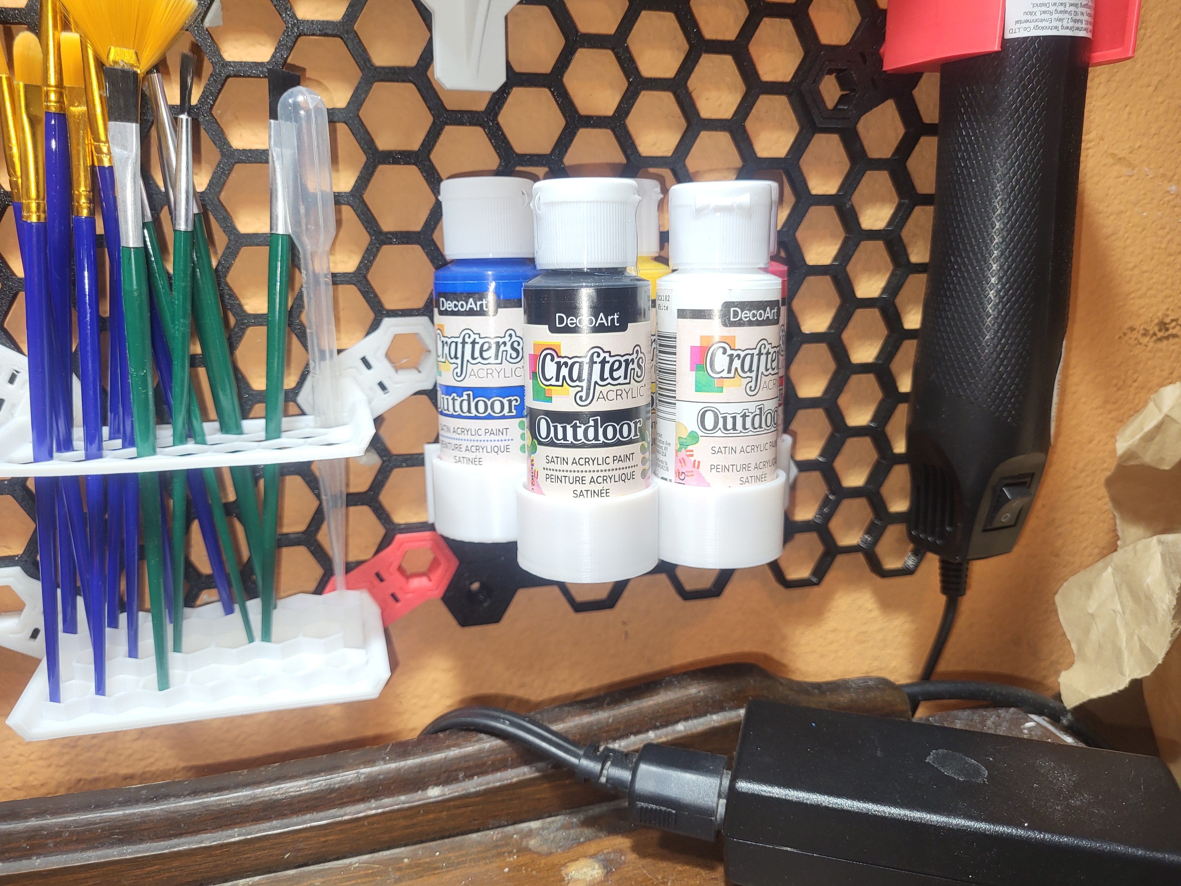 Craft Paint Rack for HCW