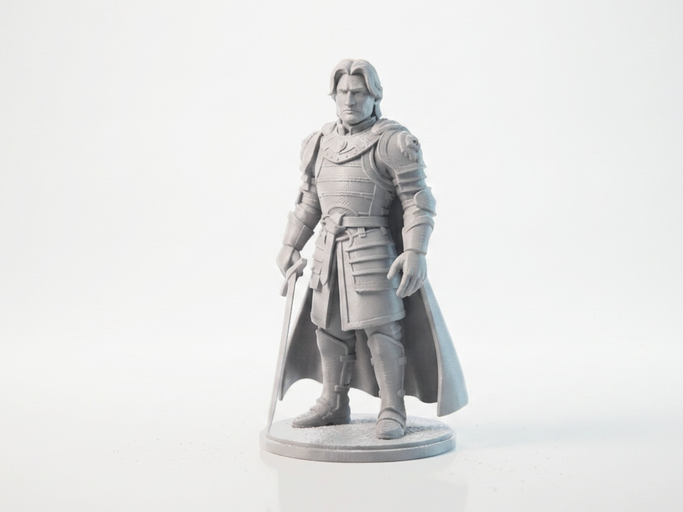 Jamie Medieval Knight Figurine 3D Printable