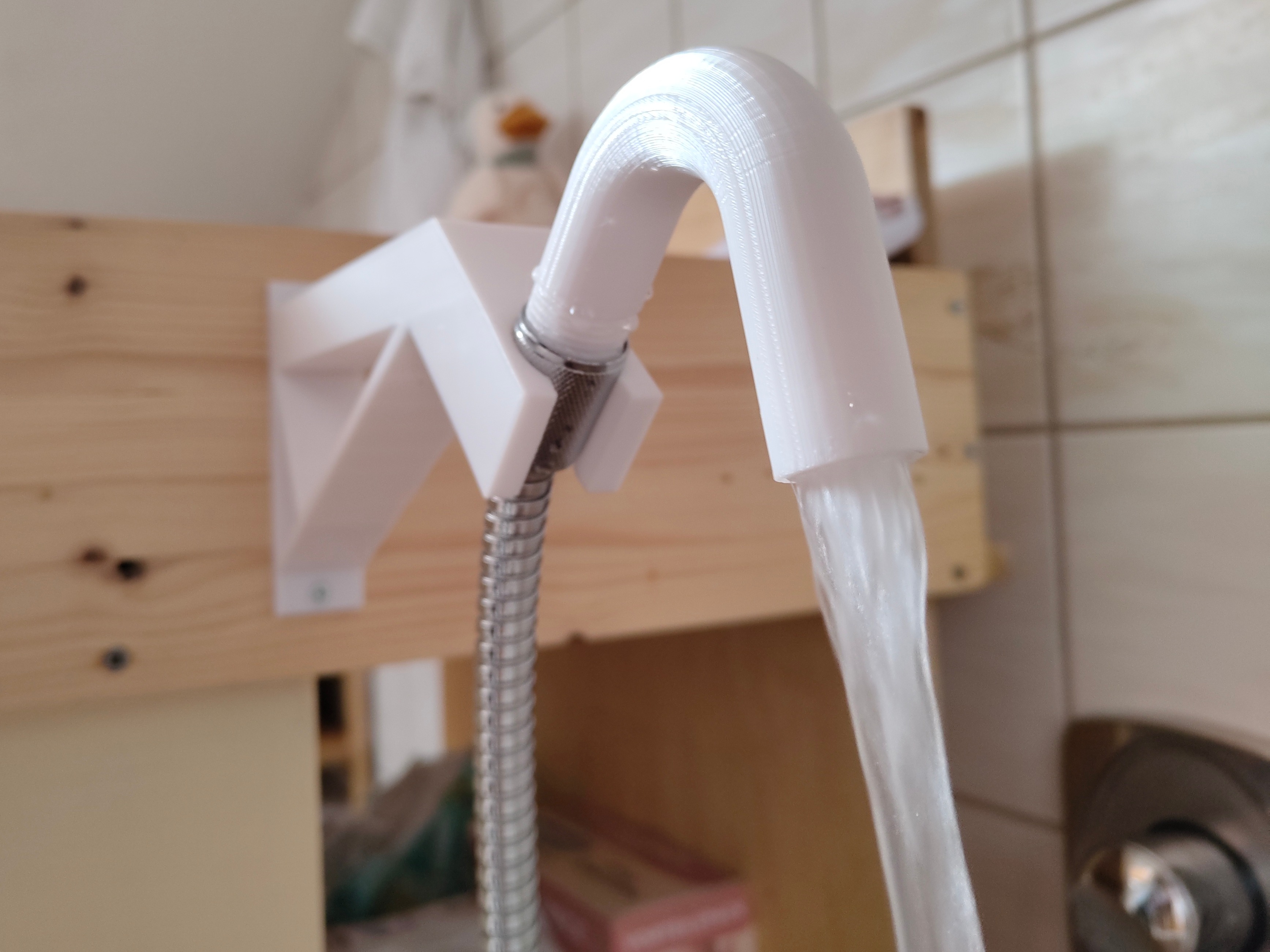 Shower Hose Faucet Outlet with Aerator, 1/2“ thread