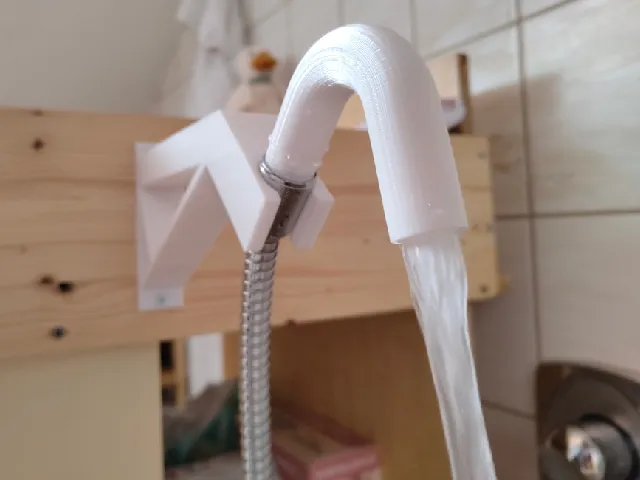 Shower Hose Faucet Outlet with Aerator, 1/2“ thread