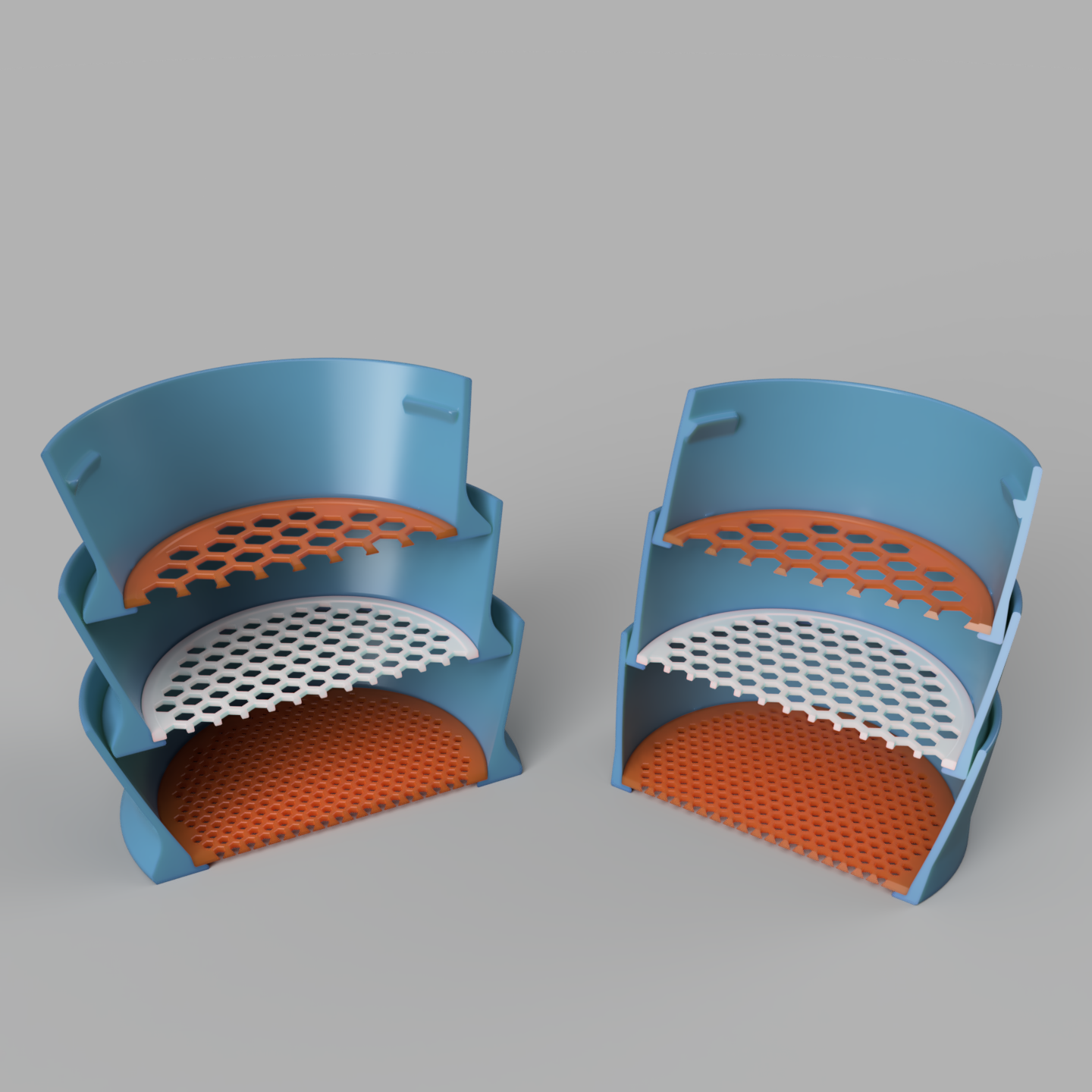 Miniatura 3 do modelo 3D Stackable Sifter/Sieve 1mm - 12mm