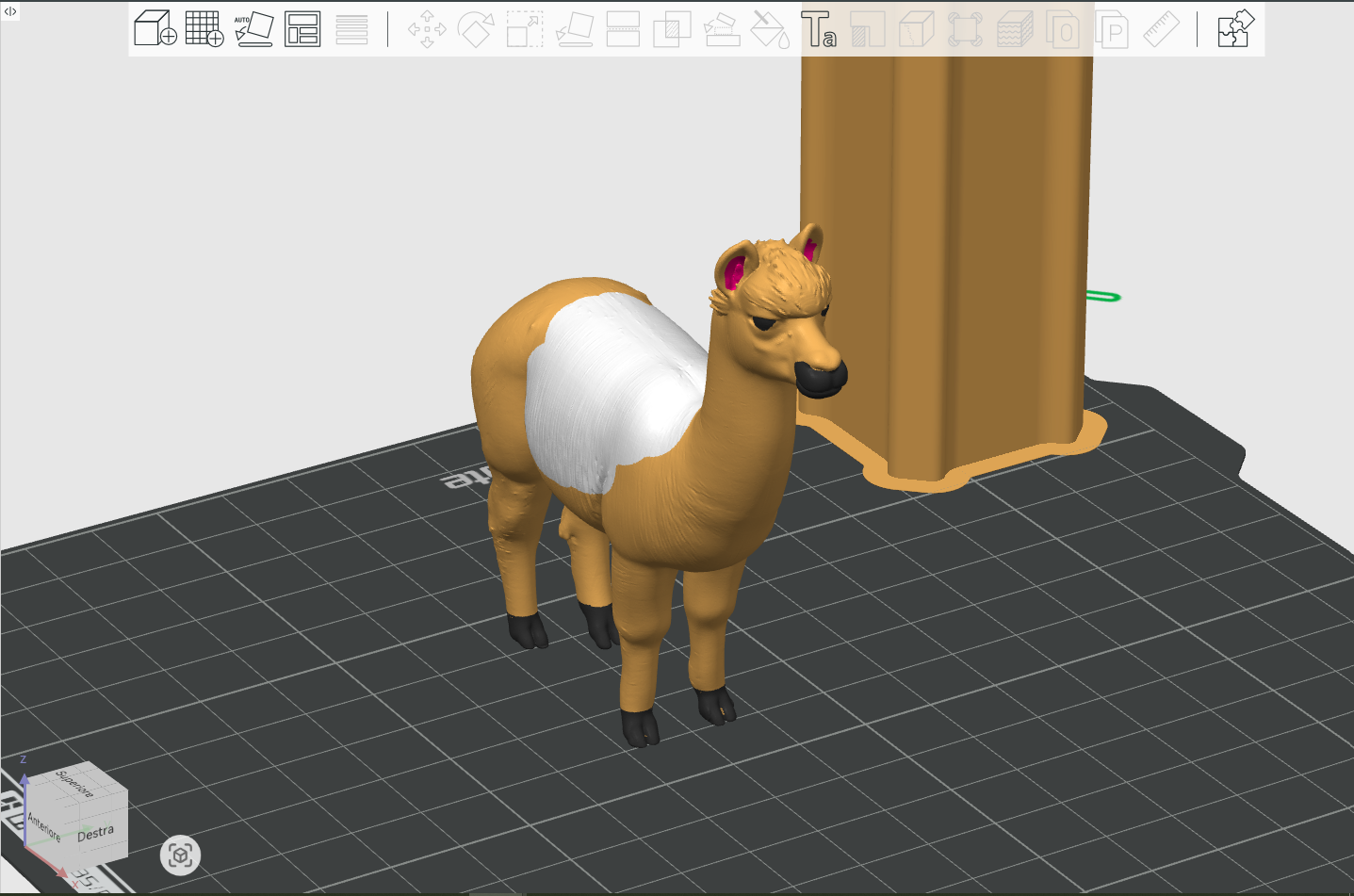 4 color alpaca