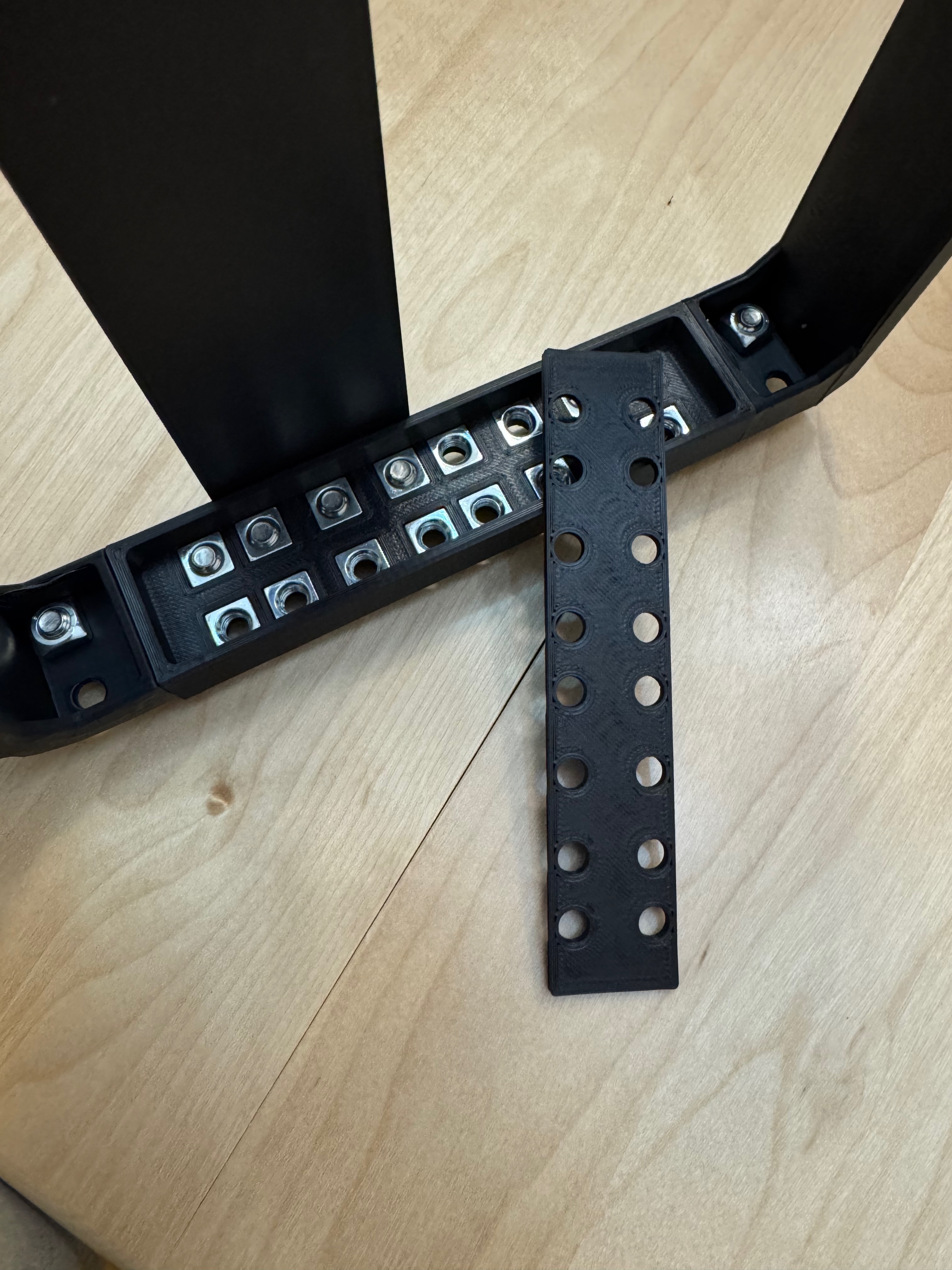 10 inch rack nut retaining plate