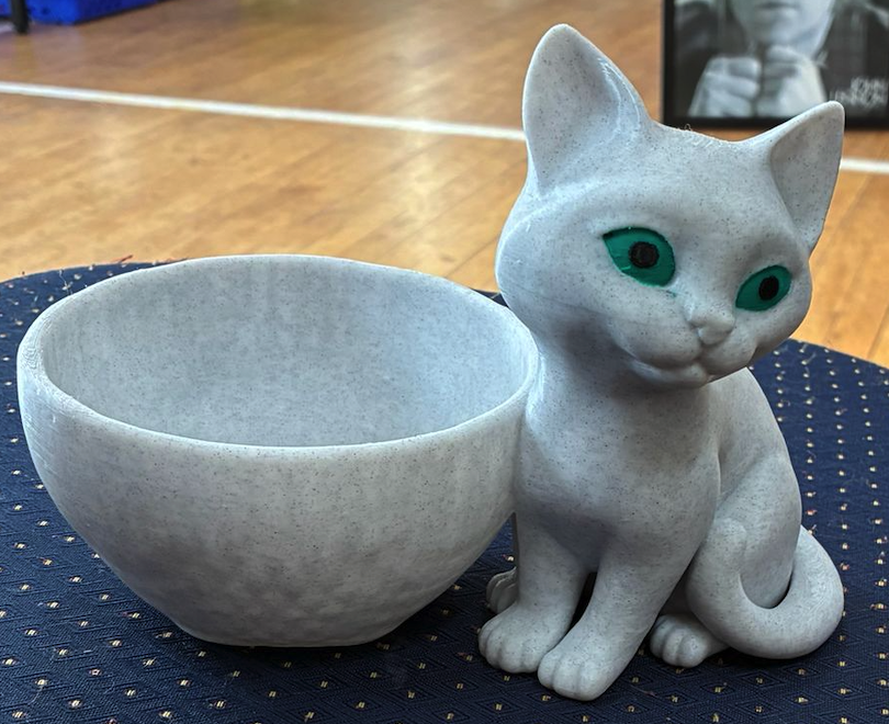 Miniatura 2 do modelo 3D Cat Pot