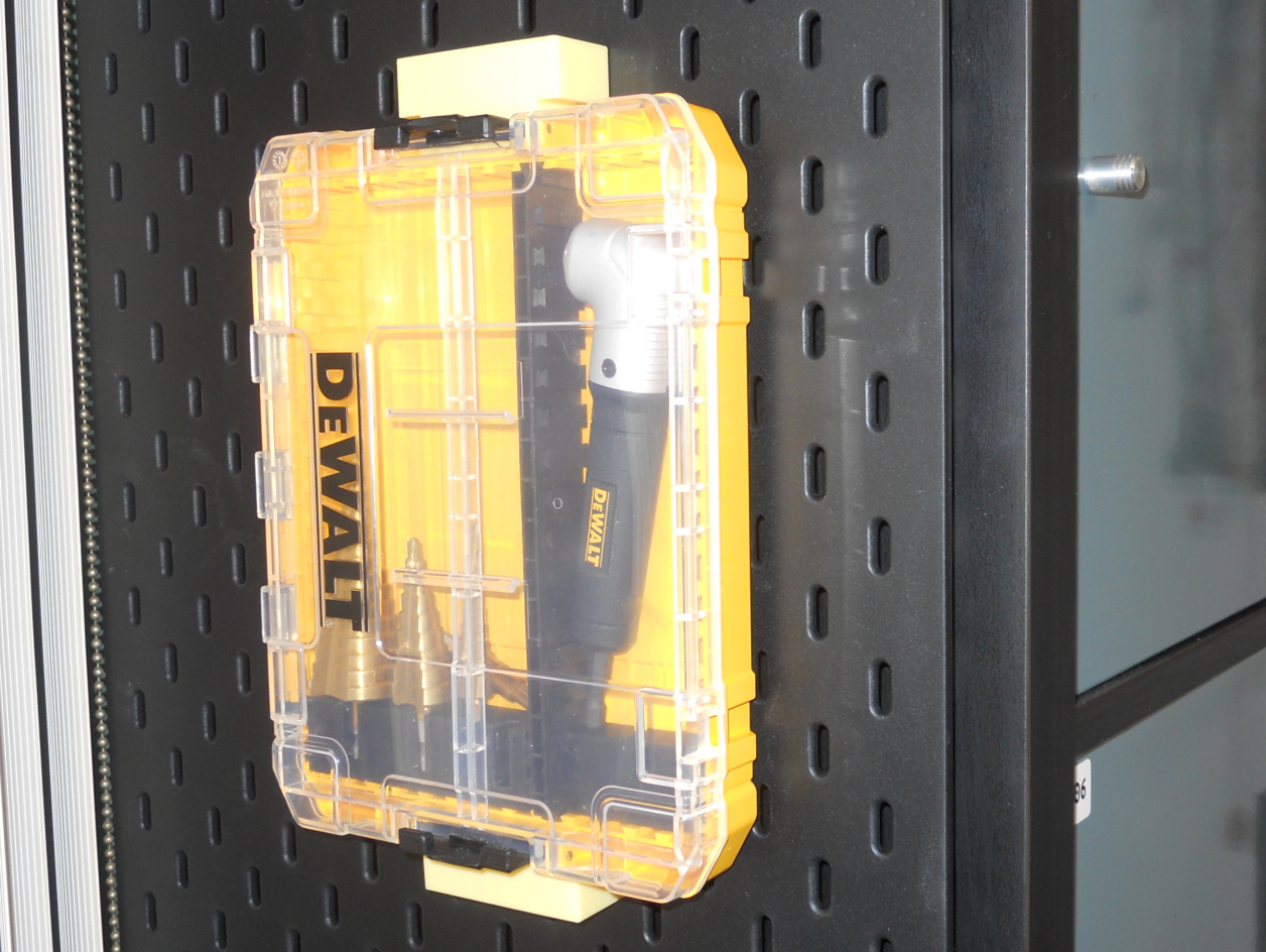 Ikea Skadis Dewalt Medium Tough Case Mount