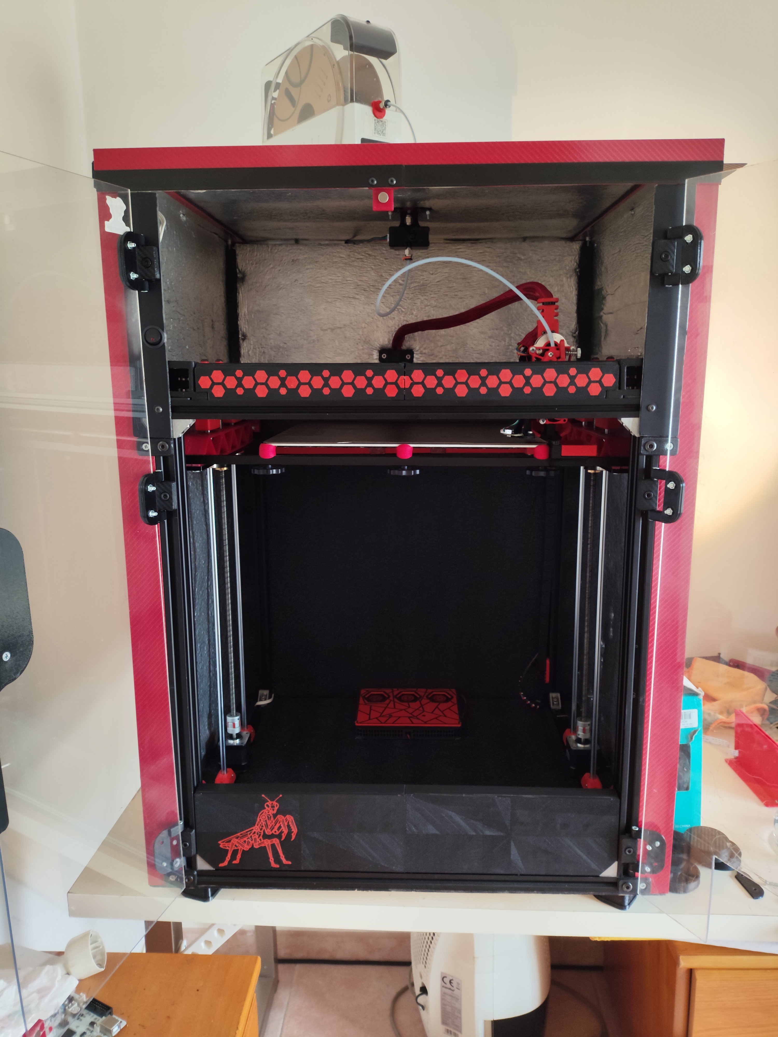 Tronxy X5SA PRO Front Panel with Corner Stiffeners integrated